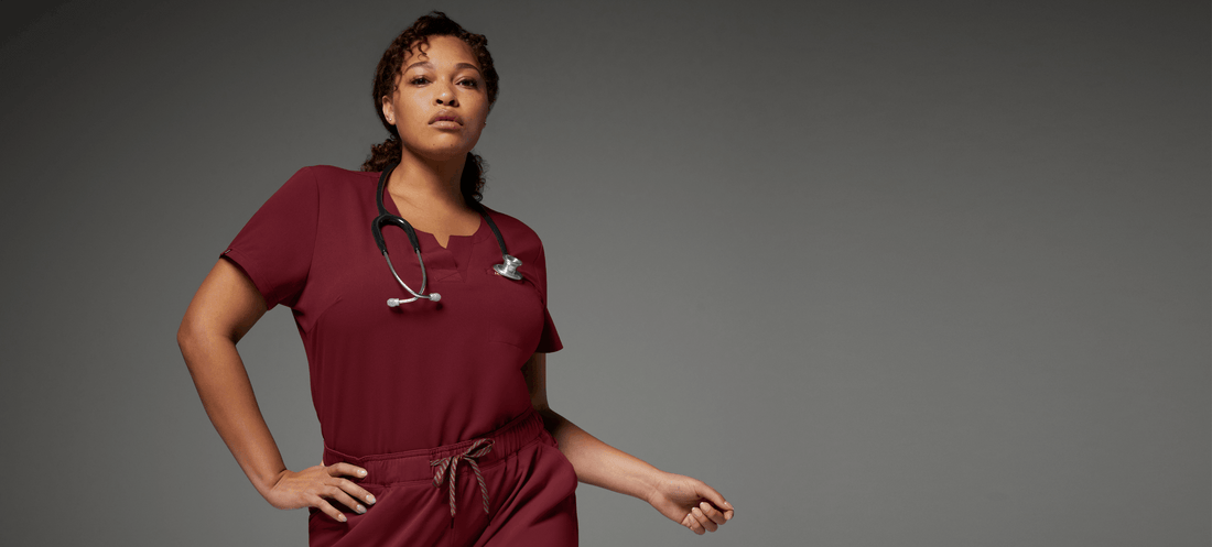 Nurse-wearing-wine-jaanuu-scrubs.png