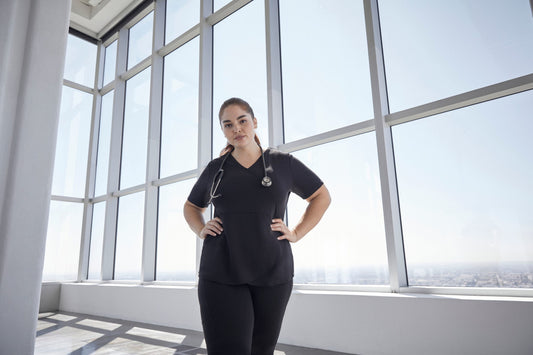 Woman-posing-with-black-scrubs-1-scaled.jpeg