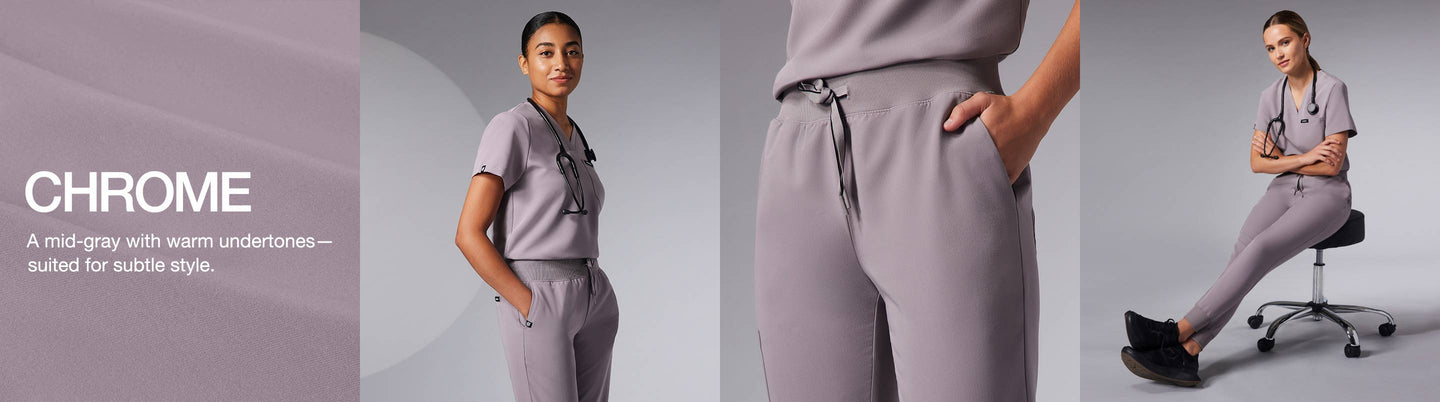 Women's Chrome Scrubs