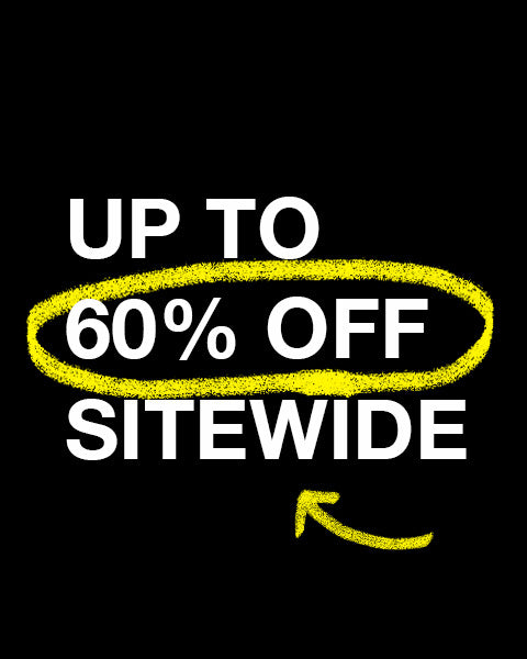 Up to 60% Off Sitewide