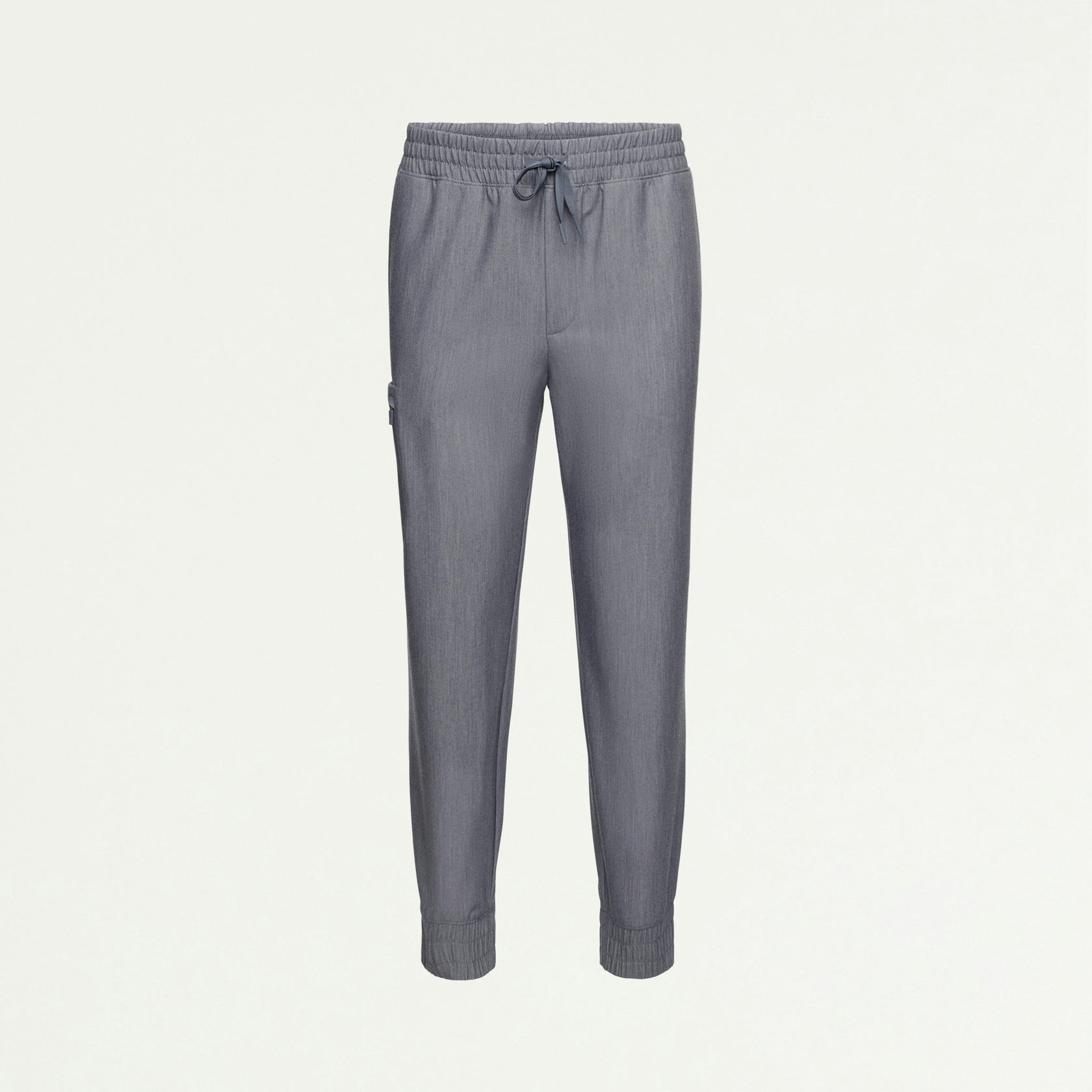 Cobot 8-Pocket Scrub Jogger - Heather Gray - MEN'S PANTS - Jaanuu