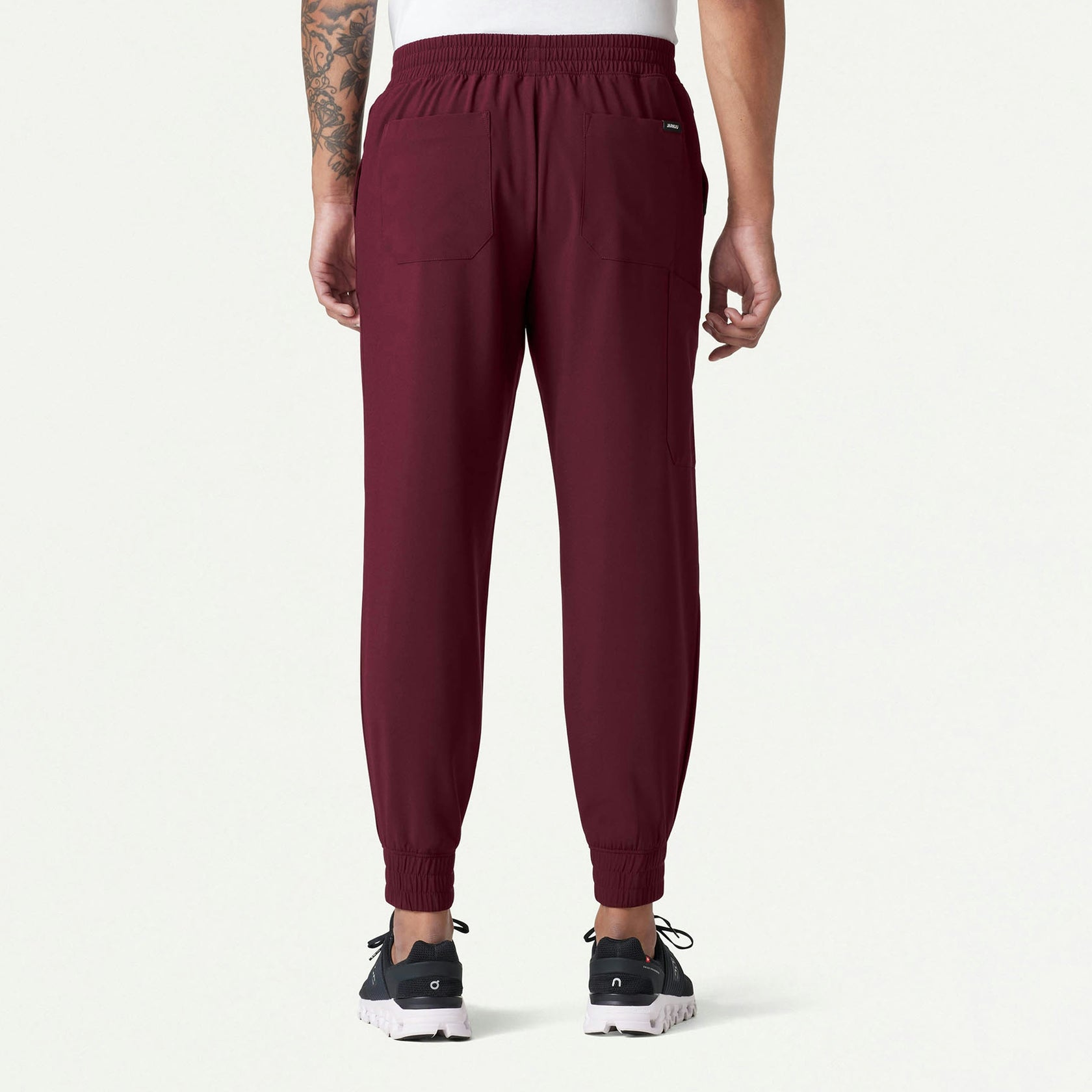 Powell ULTRAlite™ Scrub Jogger - Burgundy - MEN'S PANTS - Jaanuu