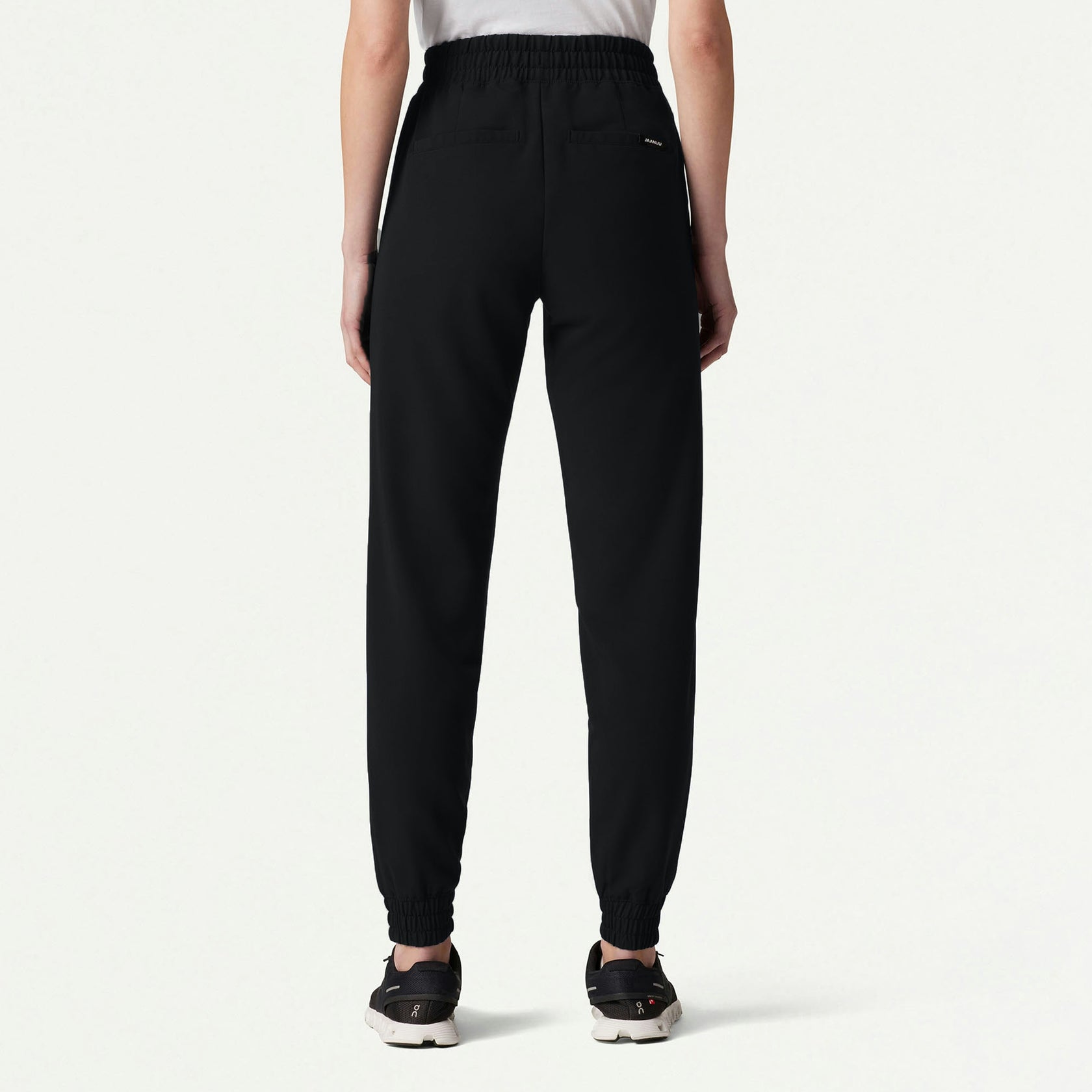 Kerr 365 High Waisted Scrub Jogger - Black - WOMEN'S PANTS - Jaanuu