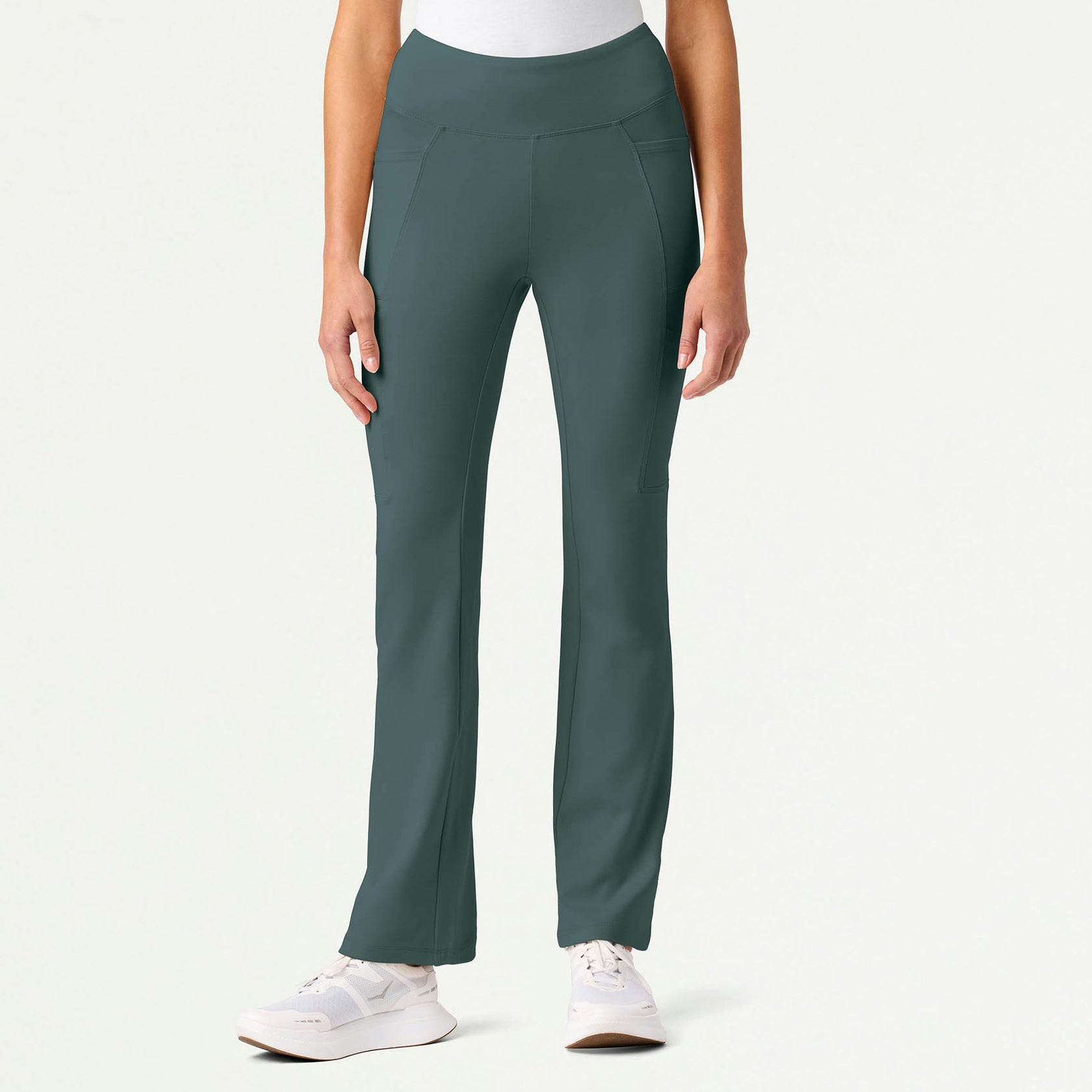 Perri ULTRAsoft Yoga Scrub Pant - Alpine Green - WOMEN'S PANTS - Jaanuu