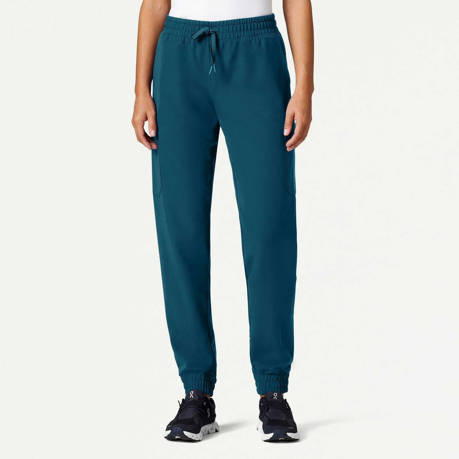 Neo Everyday Cargo Scrub Jogger - Caribbean Blue - WOMEN'S PANTS - Jaanuu