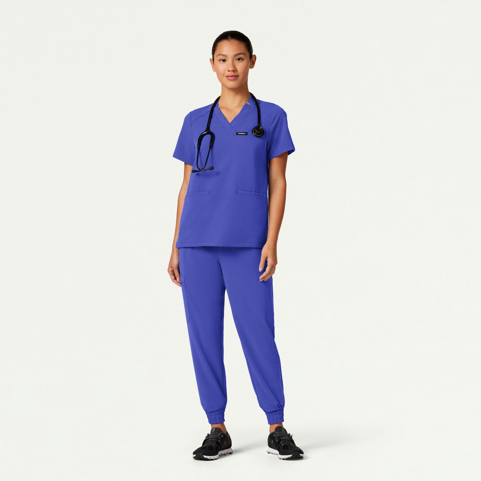 Neo Everyday Cargo Scrub Jogger - Moon Blue - WOMEN'S PANTS - Jaanuu