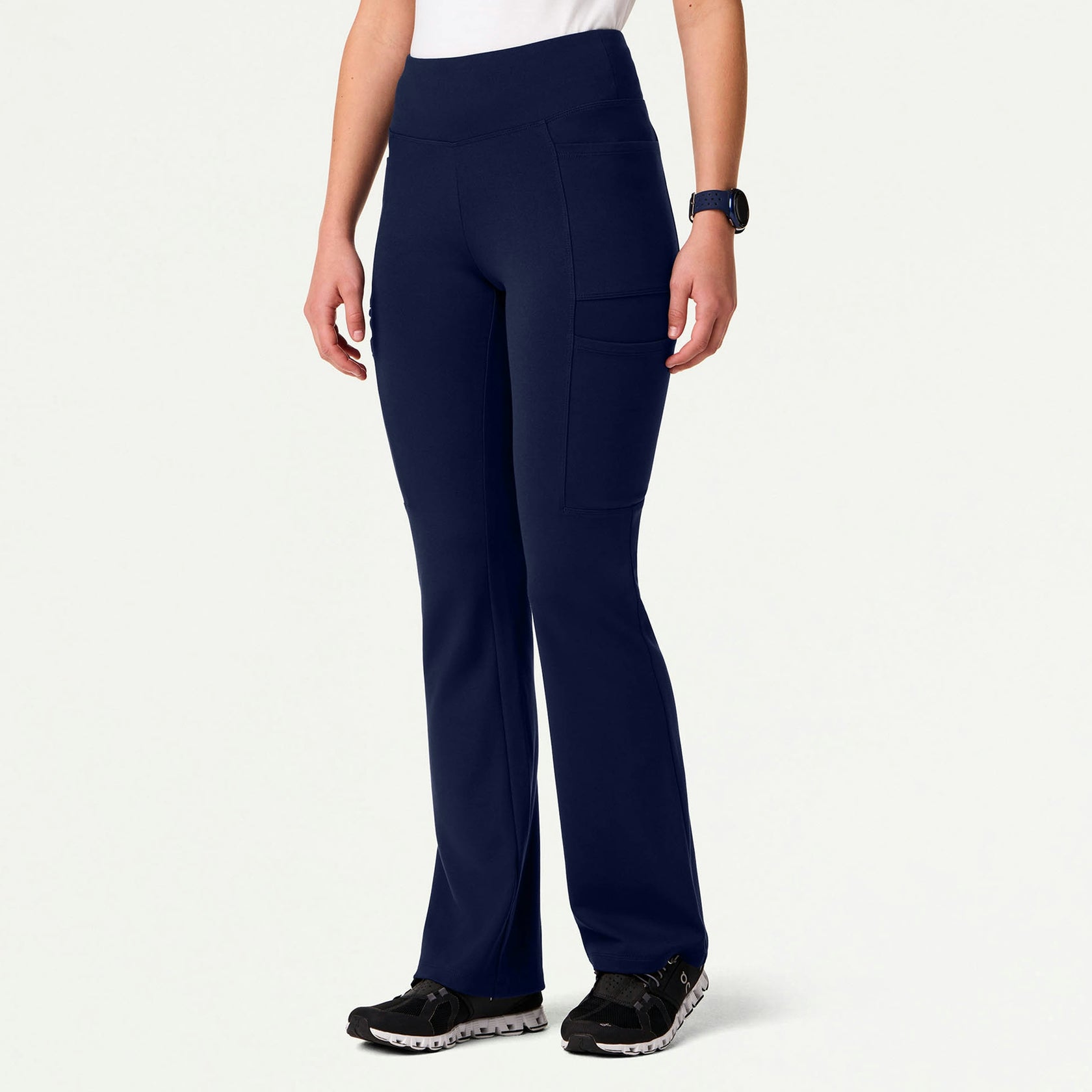 Perri ULTRAsoft Yoga Scrub Pant - Midnight Navy - WOMEN'S PANTS - Jaanuu