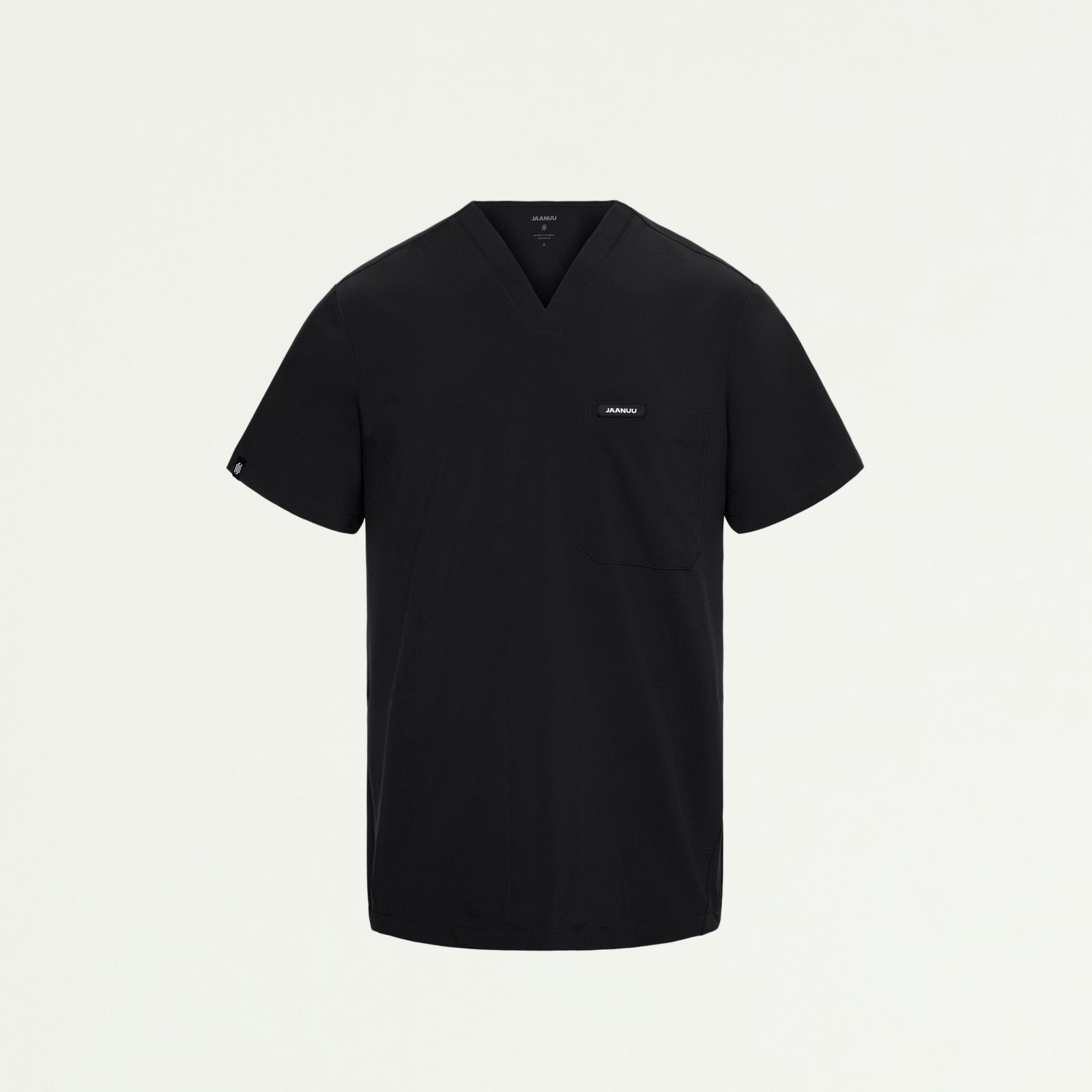 Bron ULTRAlite™ 3-Pocket Scrub Top - Black - MEN'S TOPS - Jaanuu