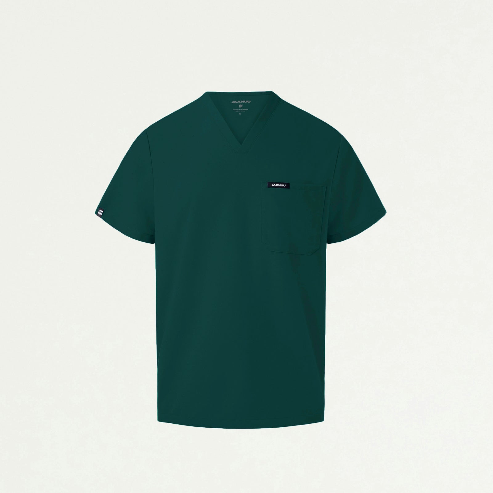 Holmes Everyday 1-Pocket Scrub Top - Midnight Green - MEN'S TOPS - Jaanuu