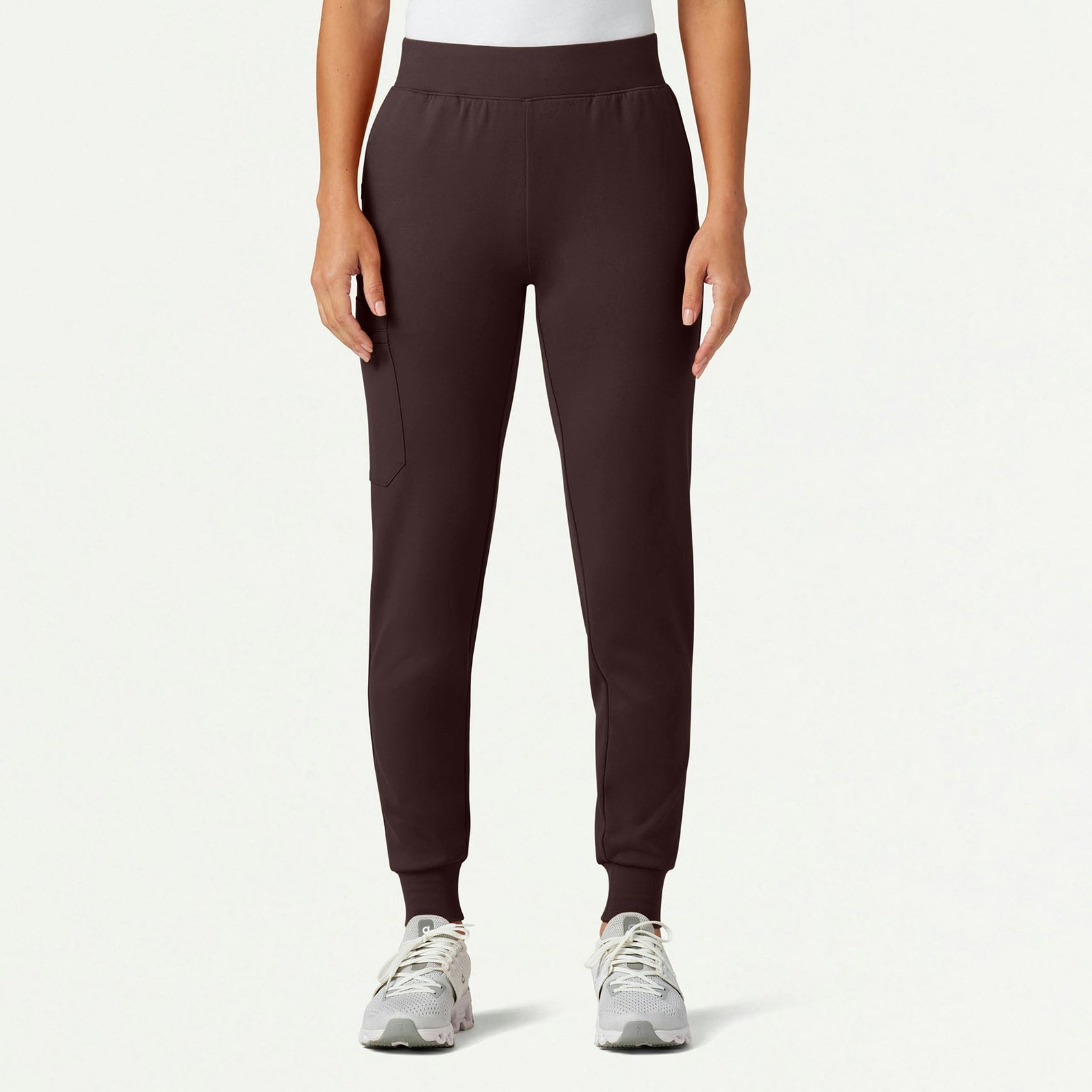 Rubi Slim ULTRAsoft Scrub Jogger - Espresso - WOMEN'S PANTS - Jaanuu