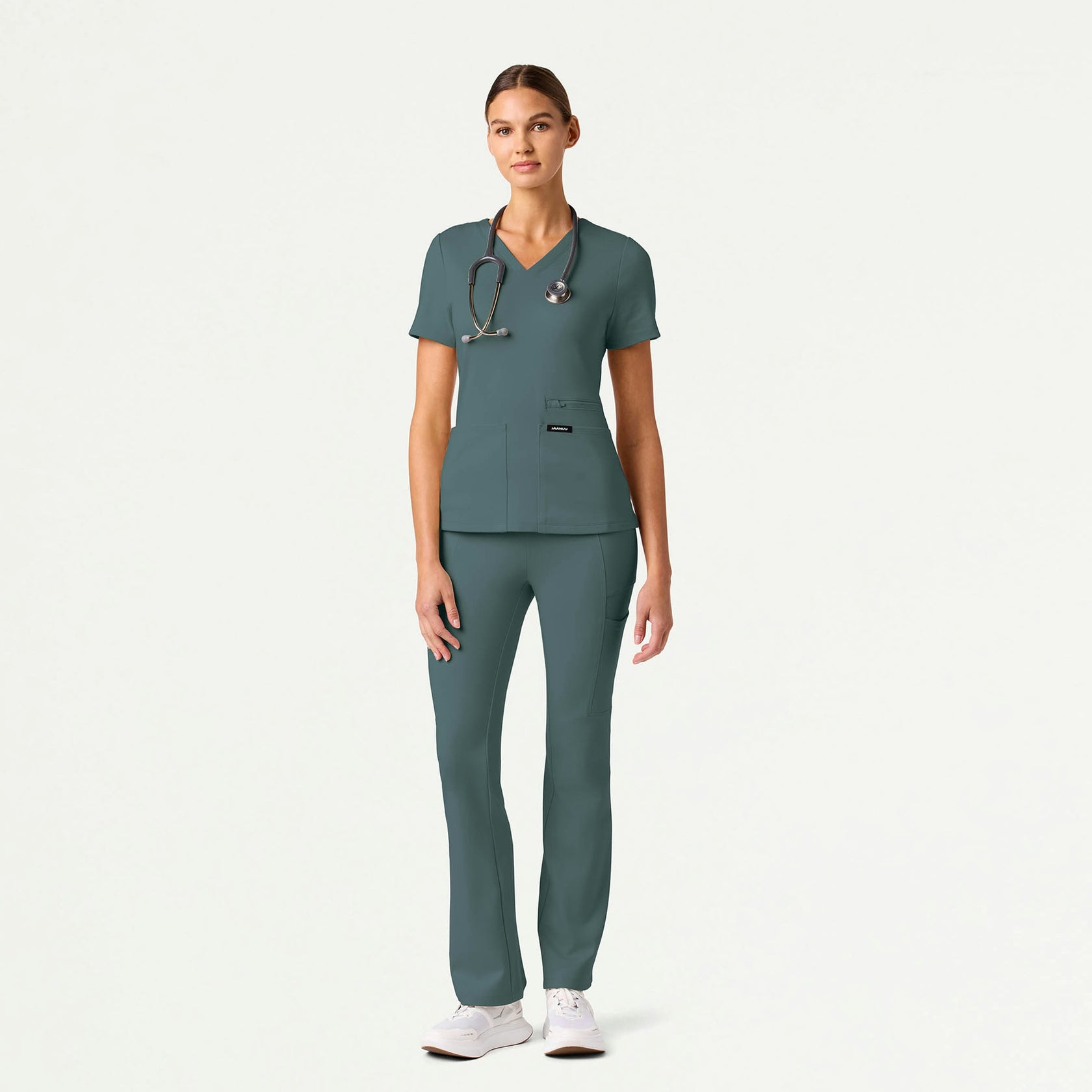 Perri ULTRAsoft Yoga Scrub Pant - Alpine Green - WOMEN'S PANTS - Jaanuu