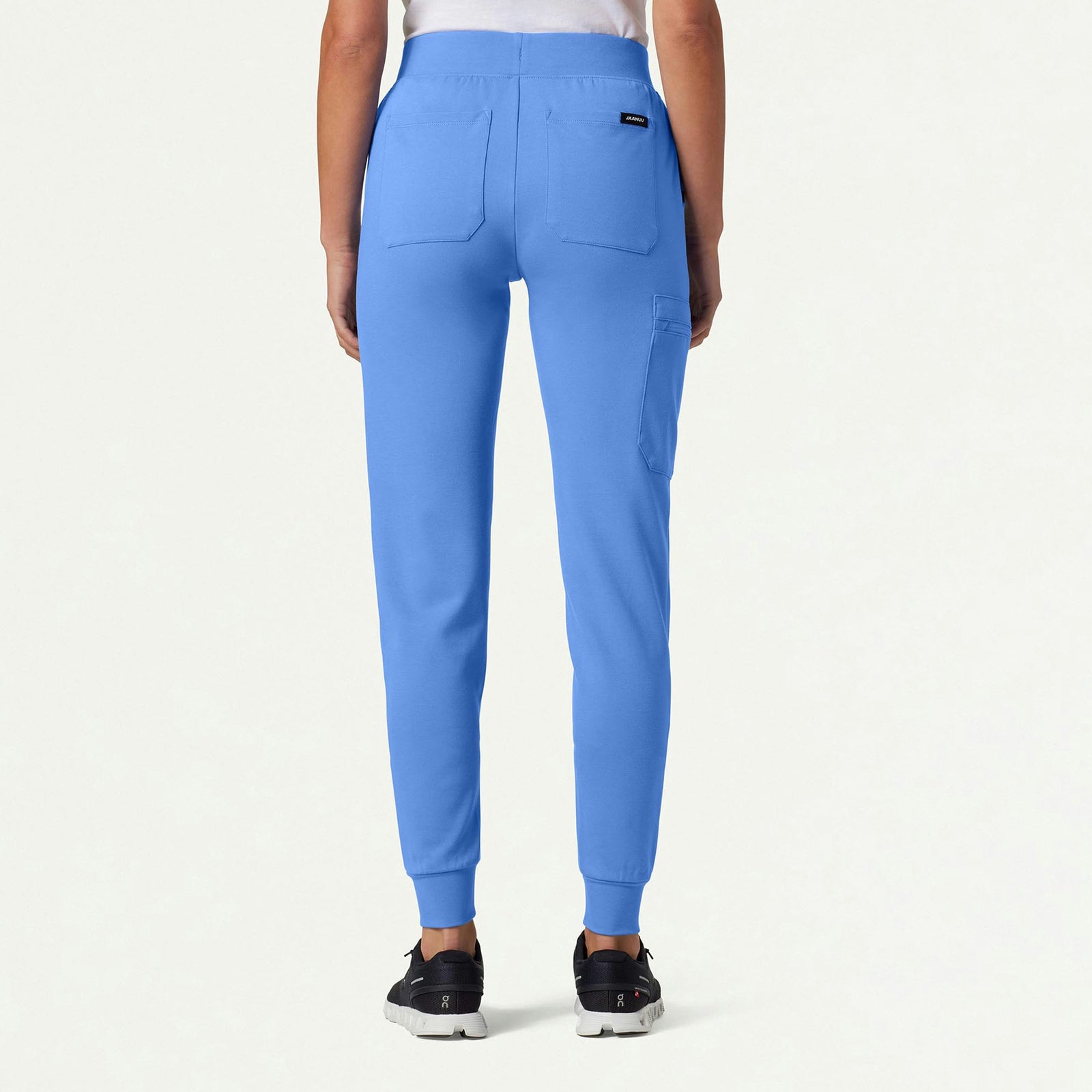 Rubi Slim ULTRAsoft Scrub Jogger - Ceil Blue - WOMEN'S PANTS - Jaanuu