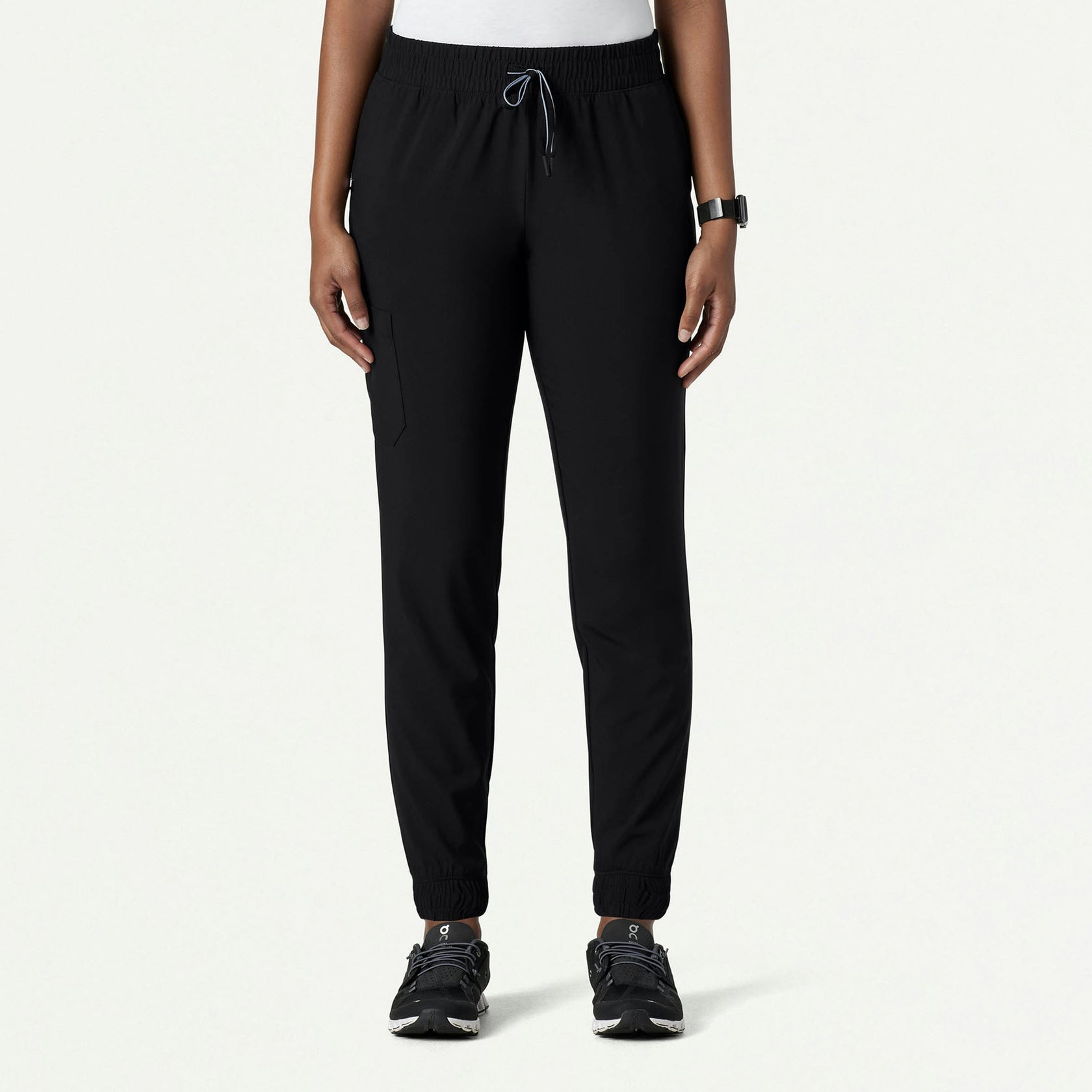 Fiora Slim ULTRAlite Scrub Jogger - Black - WOMEN'S PANTS - Jaanuu