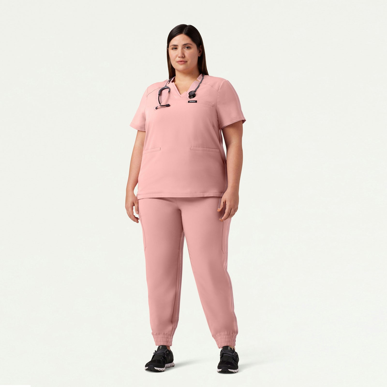 Neo Everyday Cargo Scrub Jogger - Mauve - WOMEN'S PANTS - Jaanuu