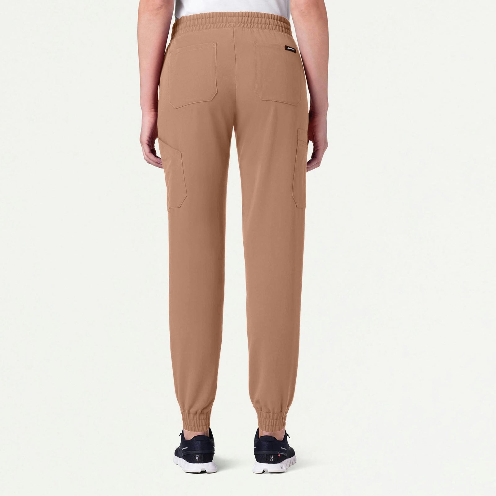 Neo Everyday Cargo Scrub Jogger - Clay - WOMEN'S PANTS - Jaanuu