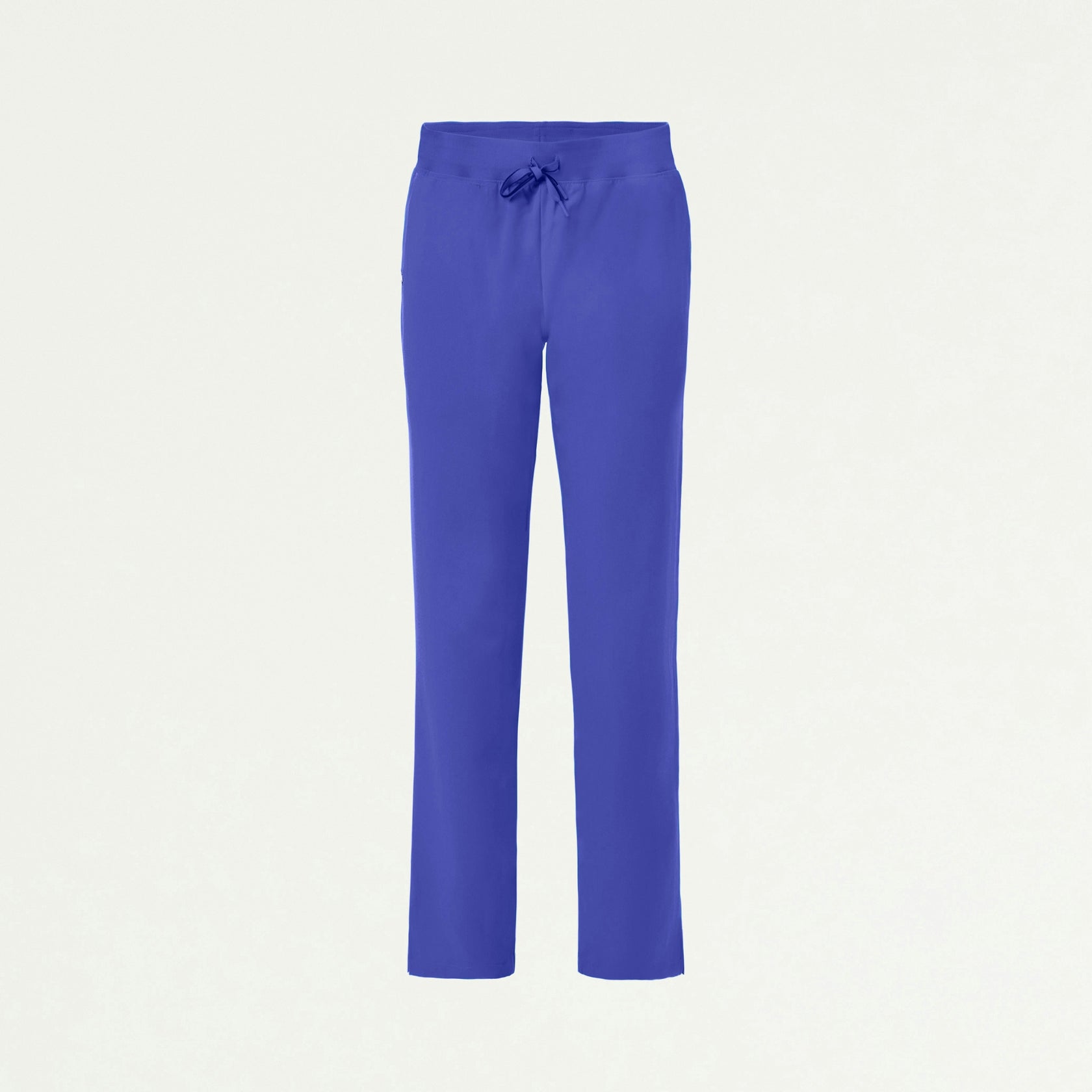 Xenos Essential Knit-Waist Scrub Pant - Moon Blue - WOMEN'S PANTS - Jaanuu