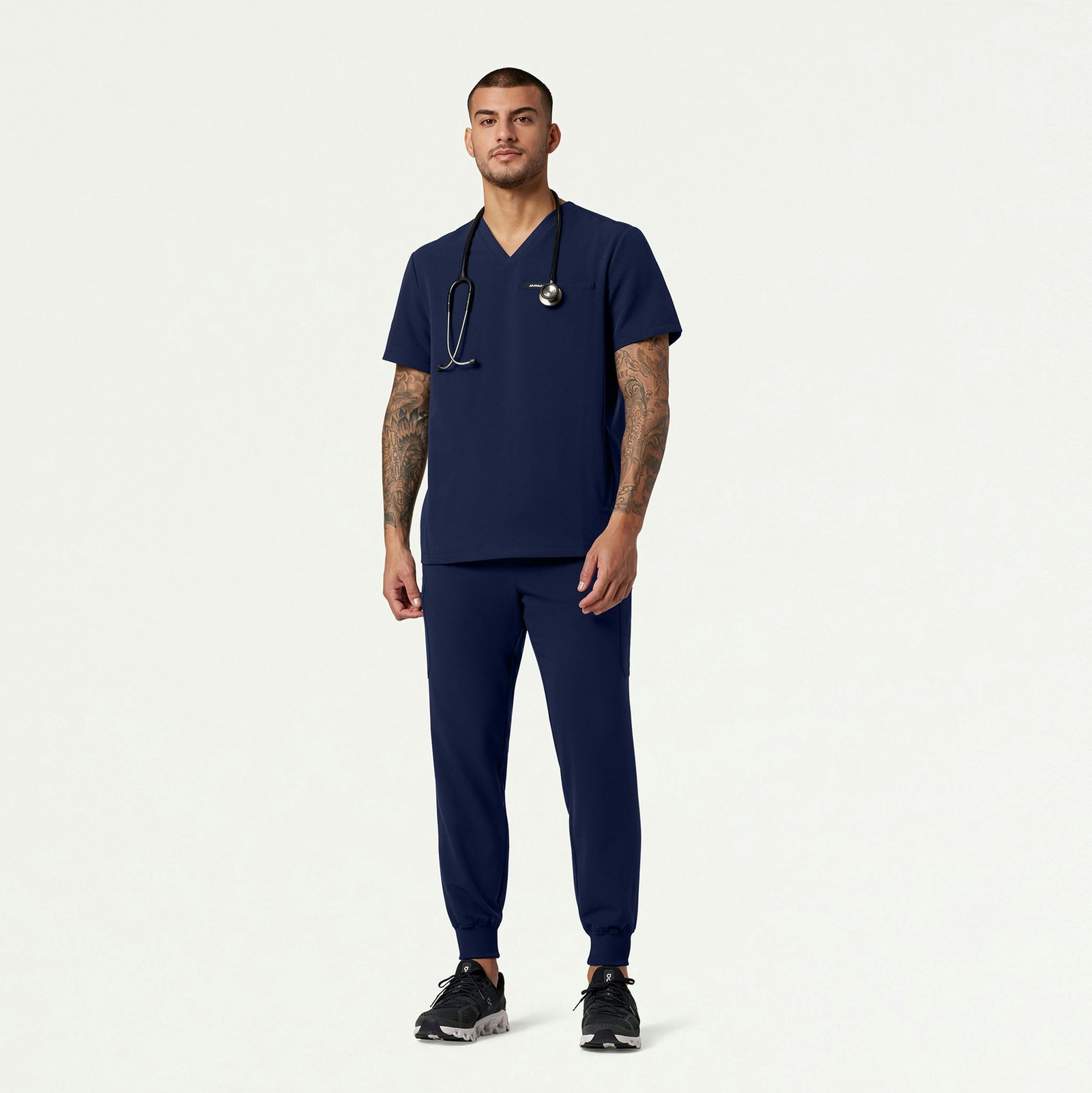 Osmo 8-Pocket Scrub Jogger - Midnight Navy - MEN'S PANTS - Jaanuu