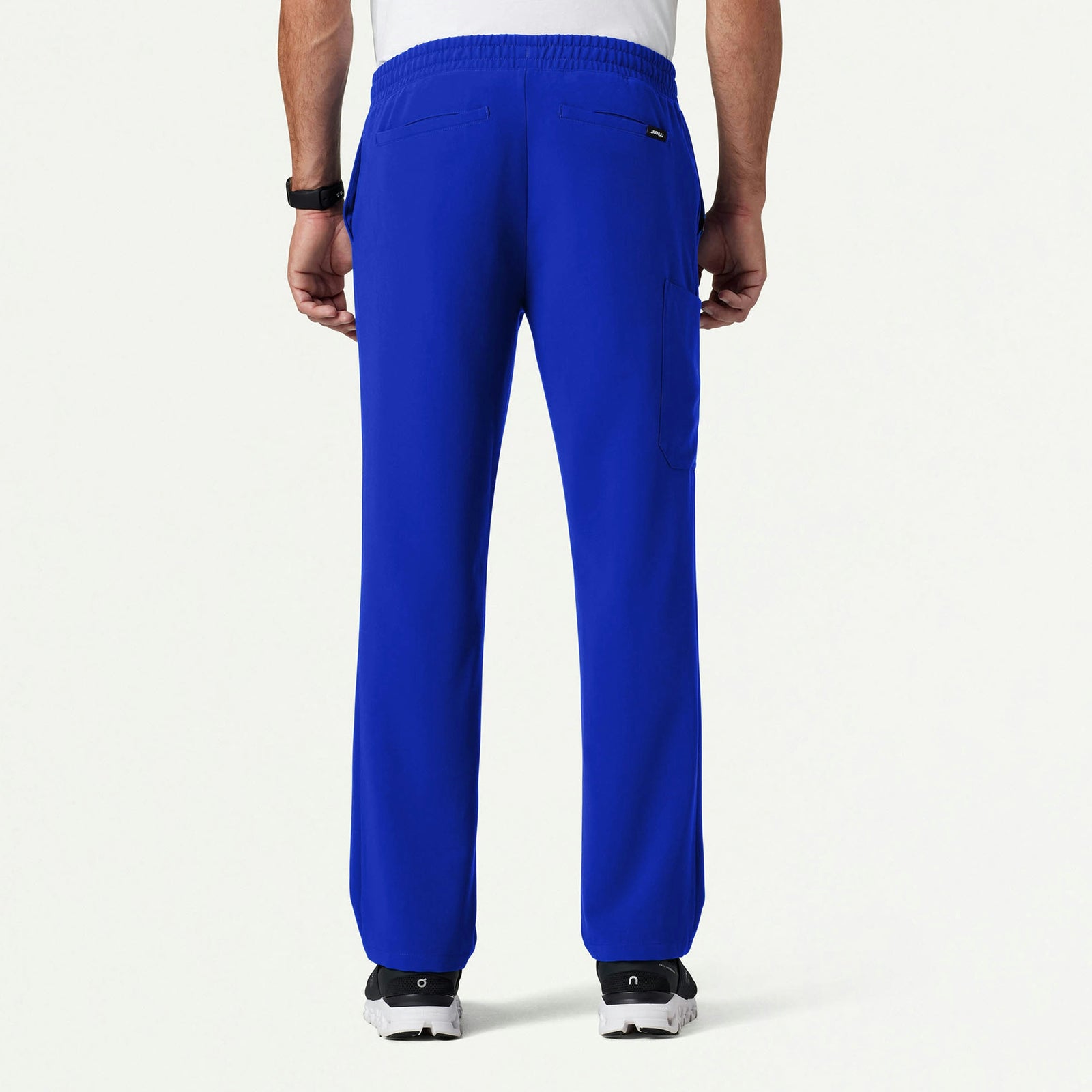 Rhodes Everyday Straight-Leg Scrub Pant - Electric Blue - MEN'S PANTS - Jaanuu