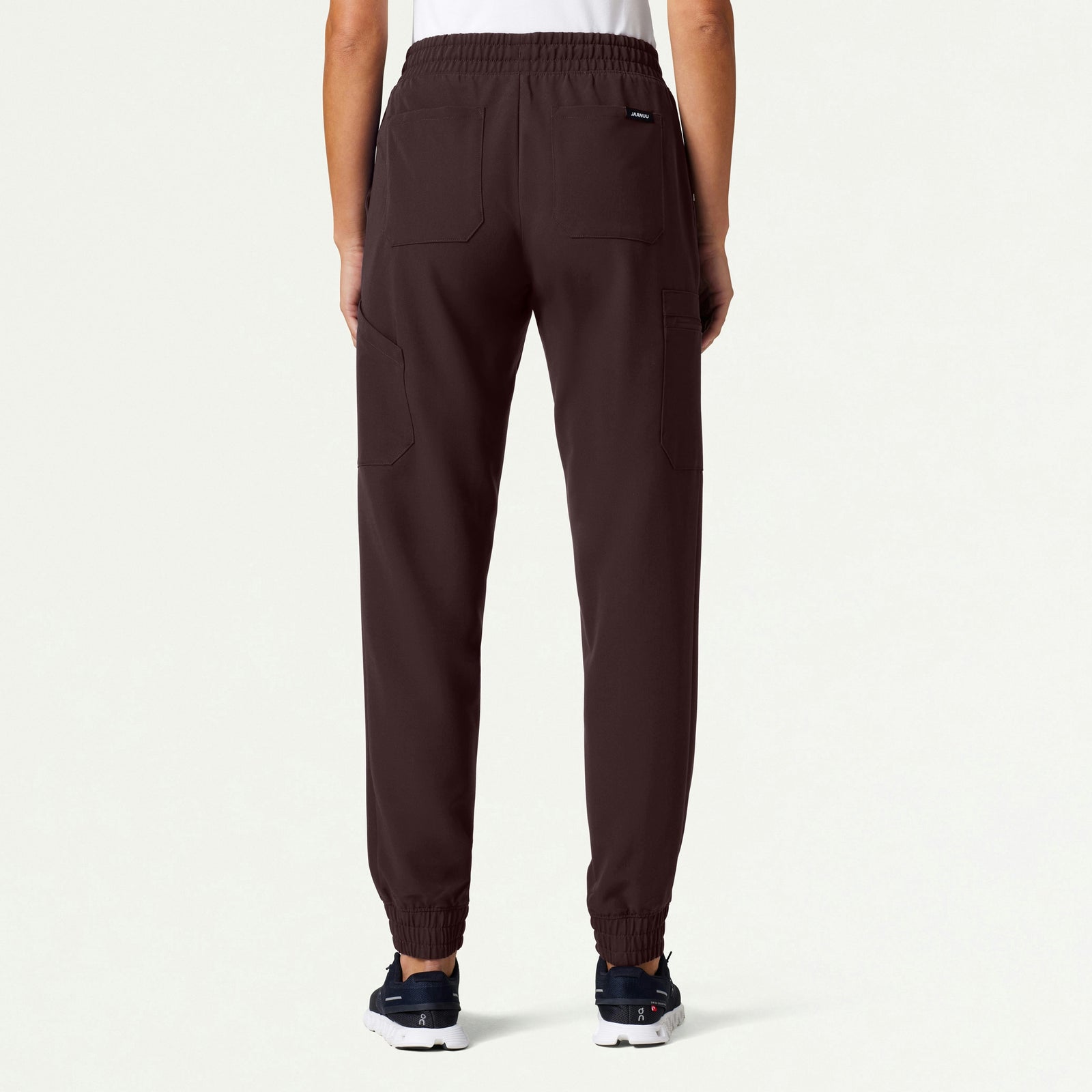 Neo Everyday Cargo Scrub Jogger - Espresso - WOMEN'S PANTS - Jaanuu