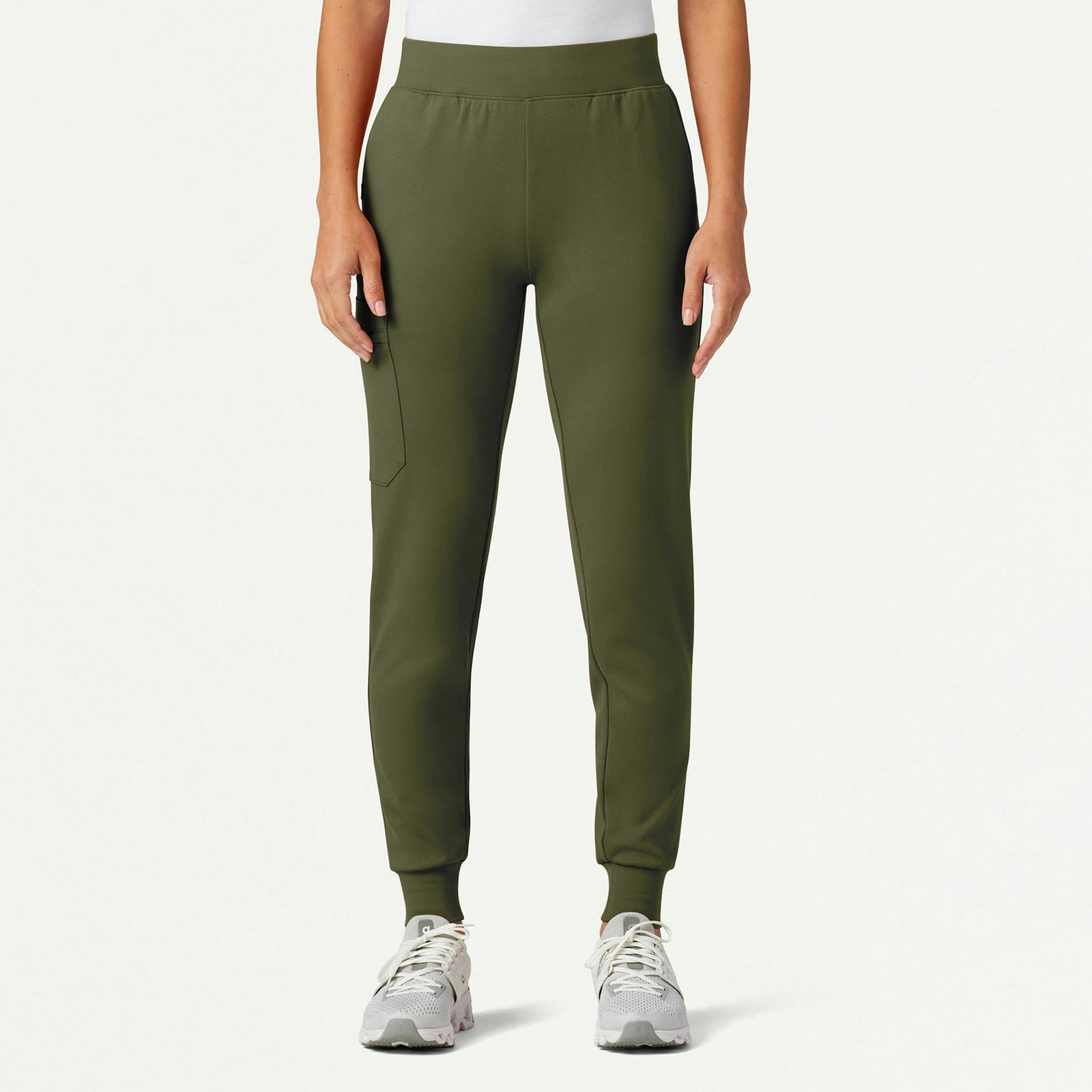 Rubi Slim ULTRAsoft Scrub Jogger - Olive - WOMEN'S PANTS - Jaanuu