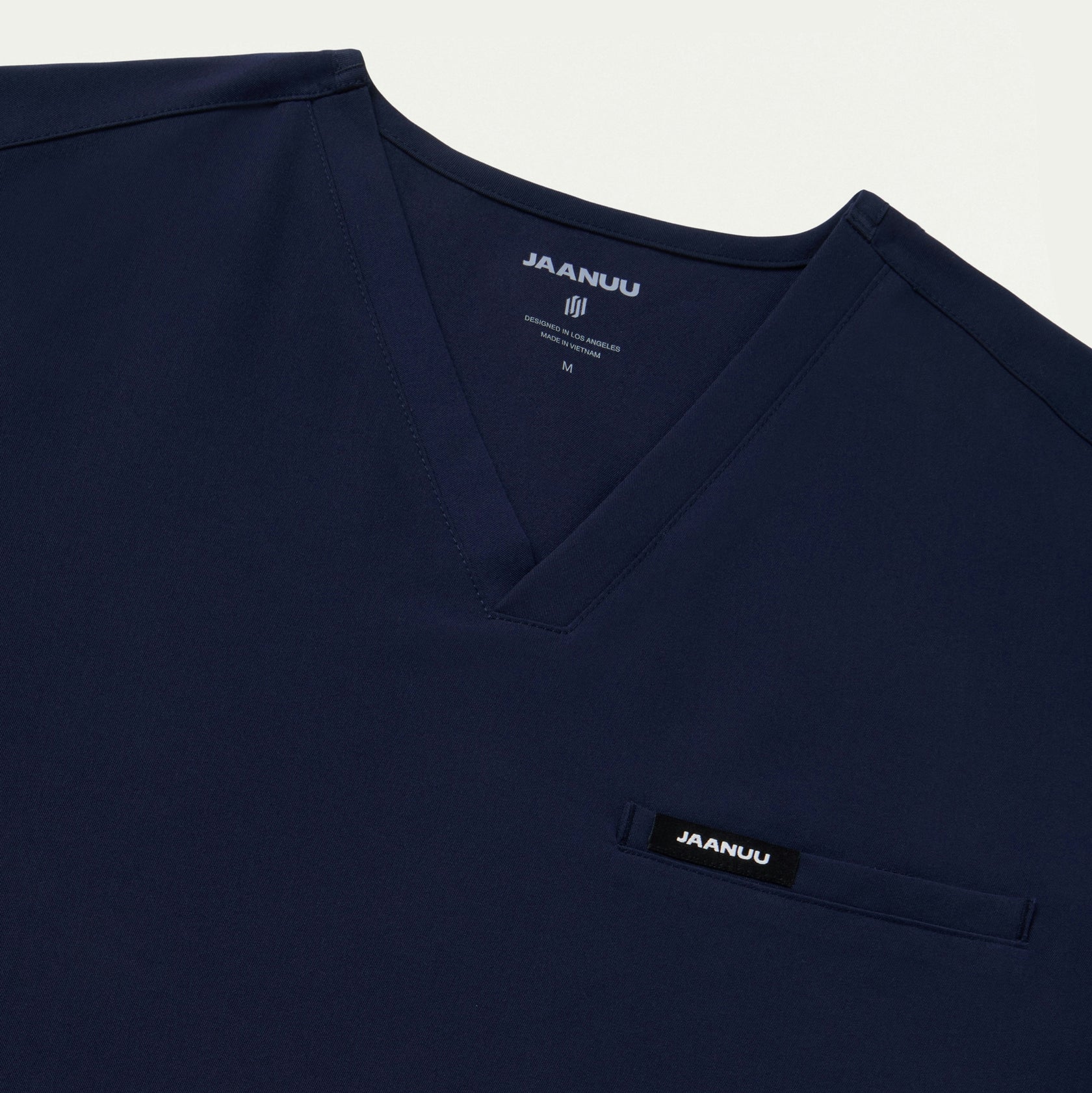 Romin 1-Pocket Scrub Top - Midnight Navy - MEN'S TOPS - Jaanuu