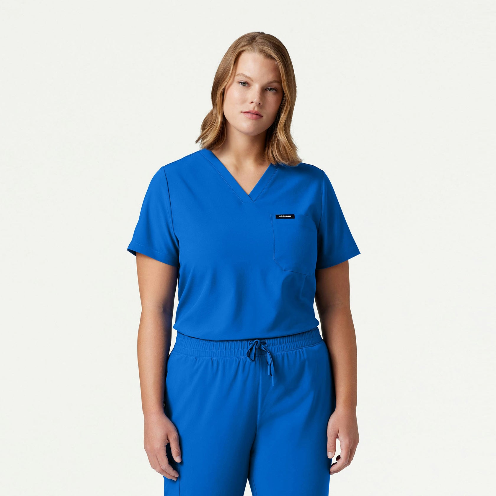 Pret 1-Pocket Classic Scrub Top - Royal Blue - WOMEN'S TOPS - Jaanuu