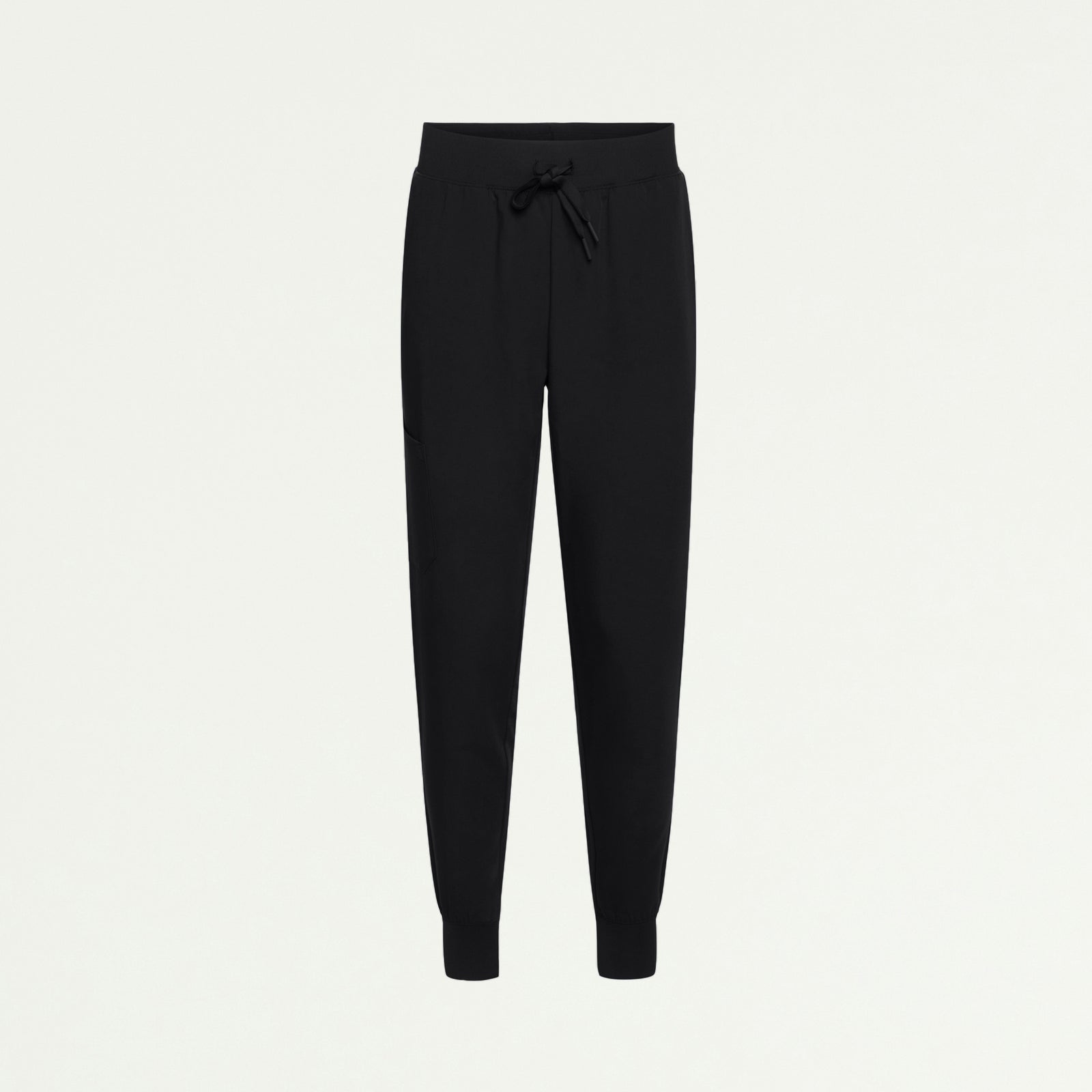 Silex Slim High Waisted Scrub Jogger - Black - WOMEN'S PANTS - Jaanuu