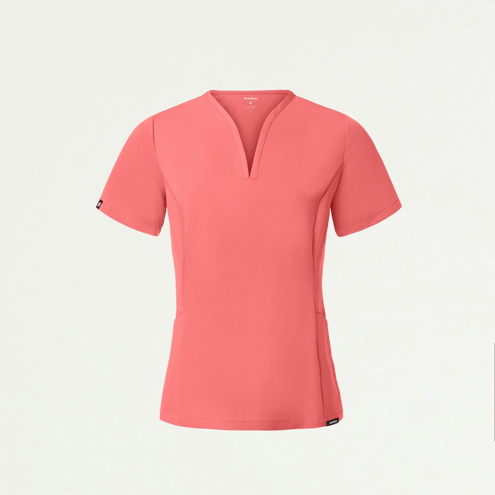 Calix Fit & Flare Scrub Top - Digital Pink - WOMEN'S TOPS - Jaanuu