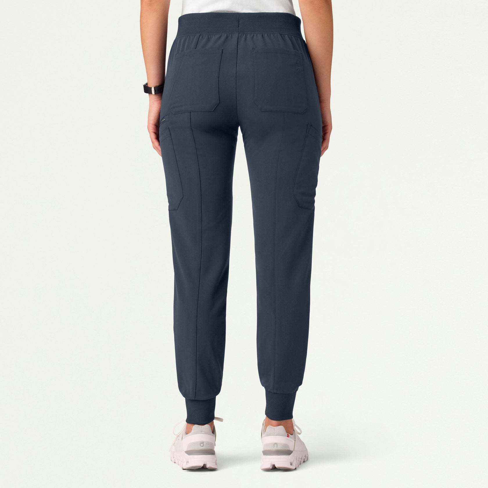 Liv Skinny 8-Pocket Scrub Jogger - Carbon Gray - WOMEN'S PANTS - Jaanuu