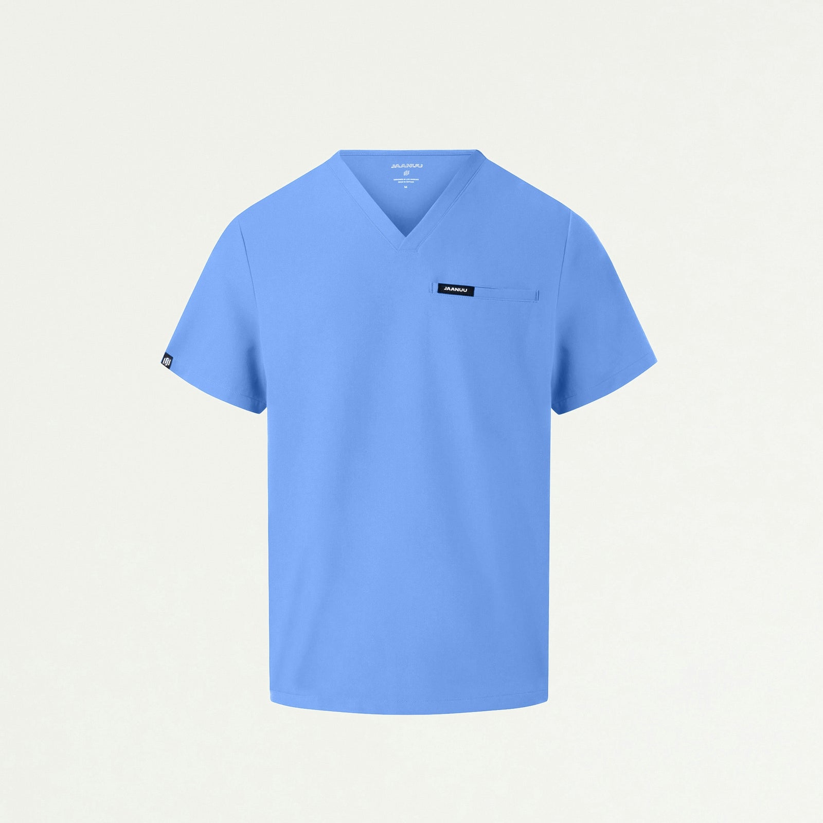 Platt 3-Pocket Scrub Top - Ceil Blue - MEN'S TOPS - Jaanuu