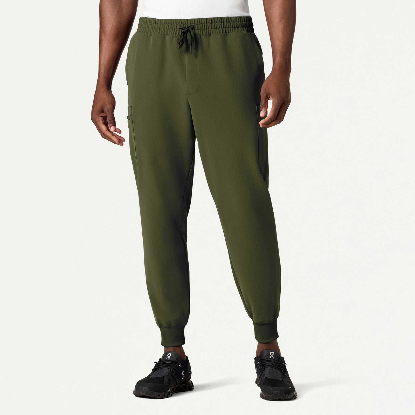 Osmo 8-Pocket Scrub Jogger - Olive - MEN'S PANTS - Jaanuu