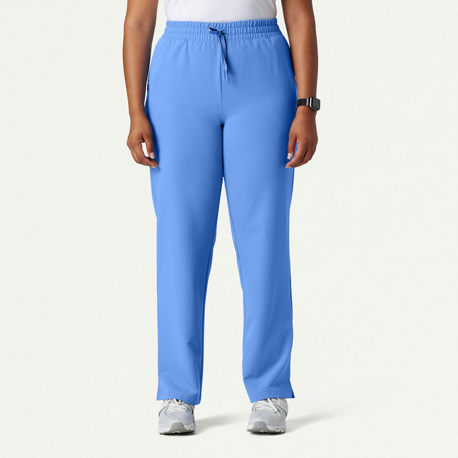 Kerr 365 High Waisted Scrub Pant - Ceil Blue - WOMEN'S PANTS - Jaanuu