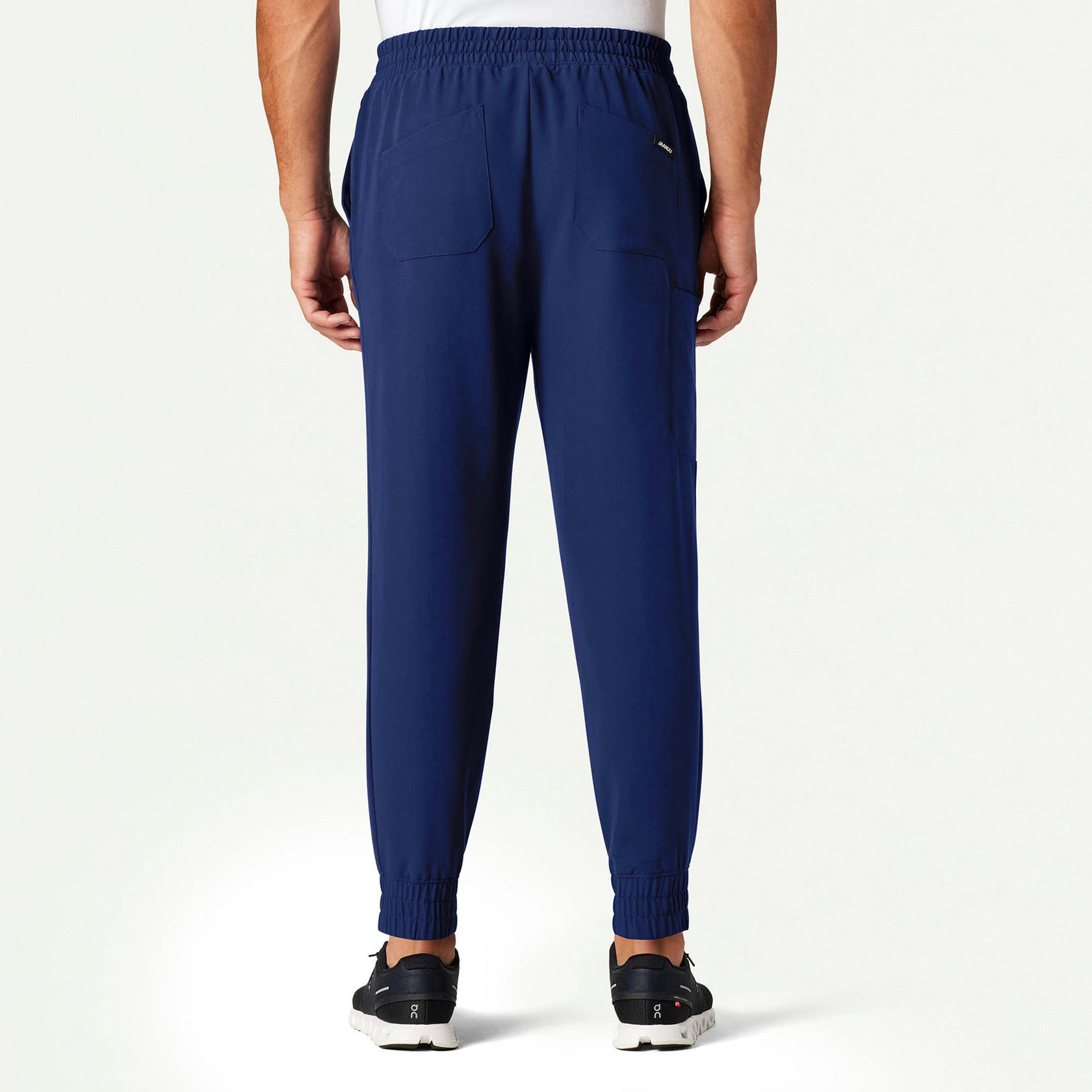 Cobot 8-Pocket Scrub Jogger - Navy Blue - MEN'S PANTS - Jaanuu