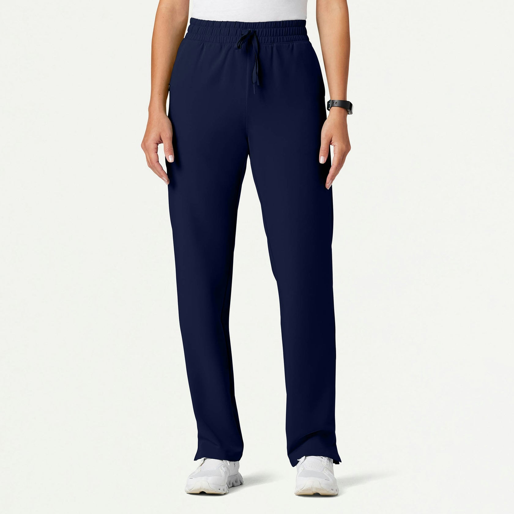 Kerr 365 High Waisted Scrub Pant - Midnight Navy - WOMEN'S PANTS - Jaanuu