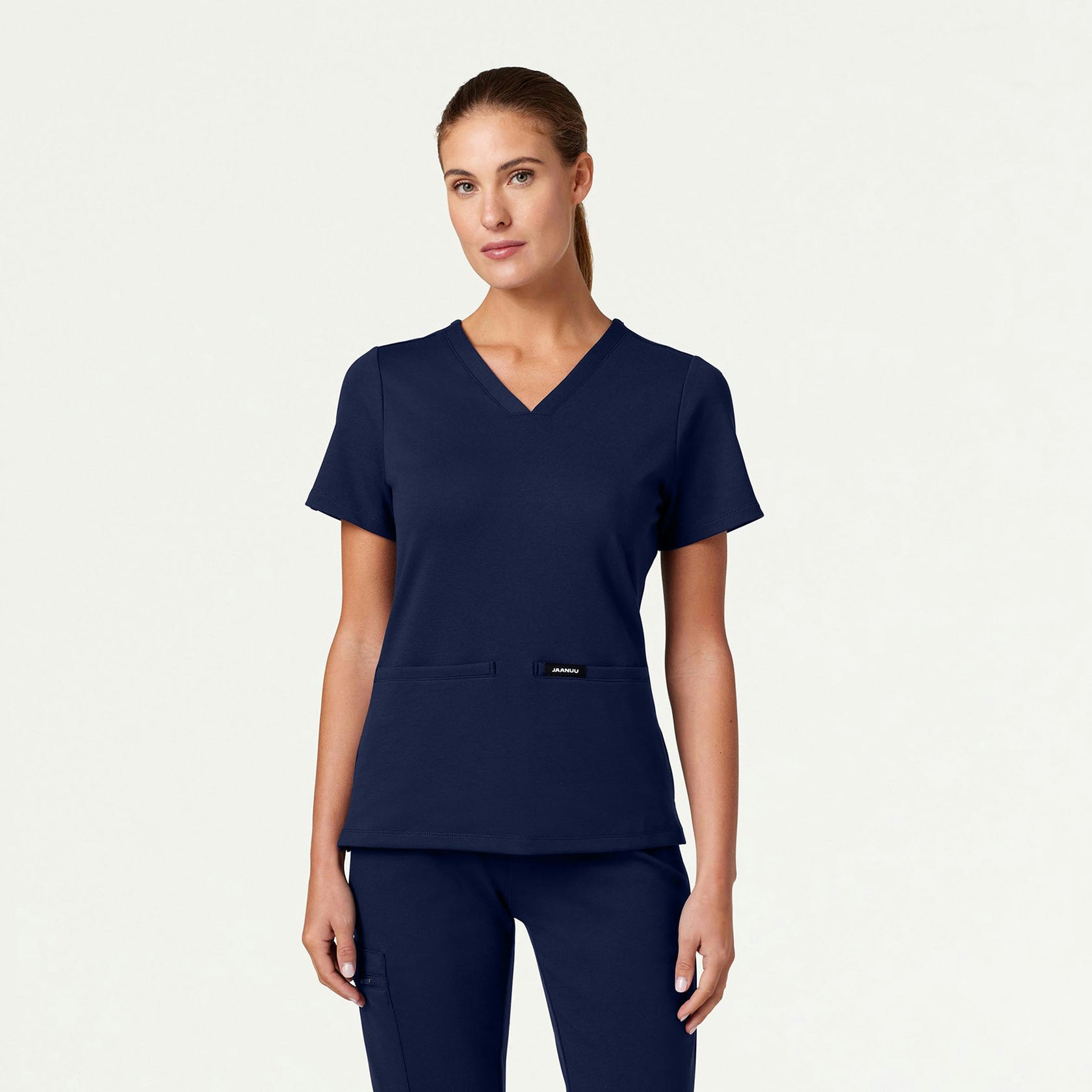 Cesi Slim ULTRAsoft Scrub Top - Midnight Navy - WOMEN'S TOPS - Jaanuu