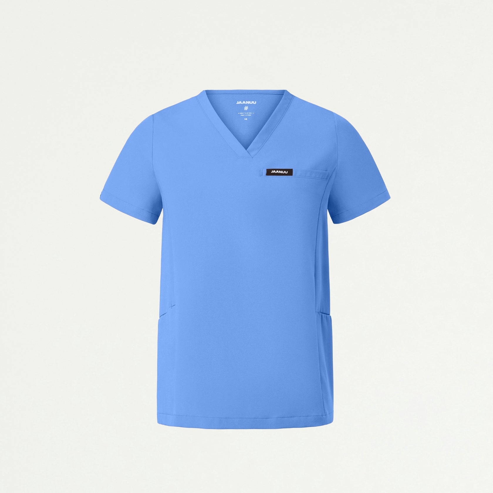 Magna 3-Pocket Scrub Top - Ceil Blue - WOMEN'S TOPS - Jaanuu