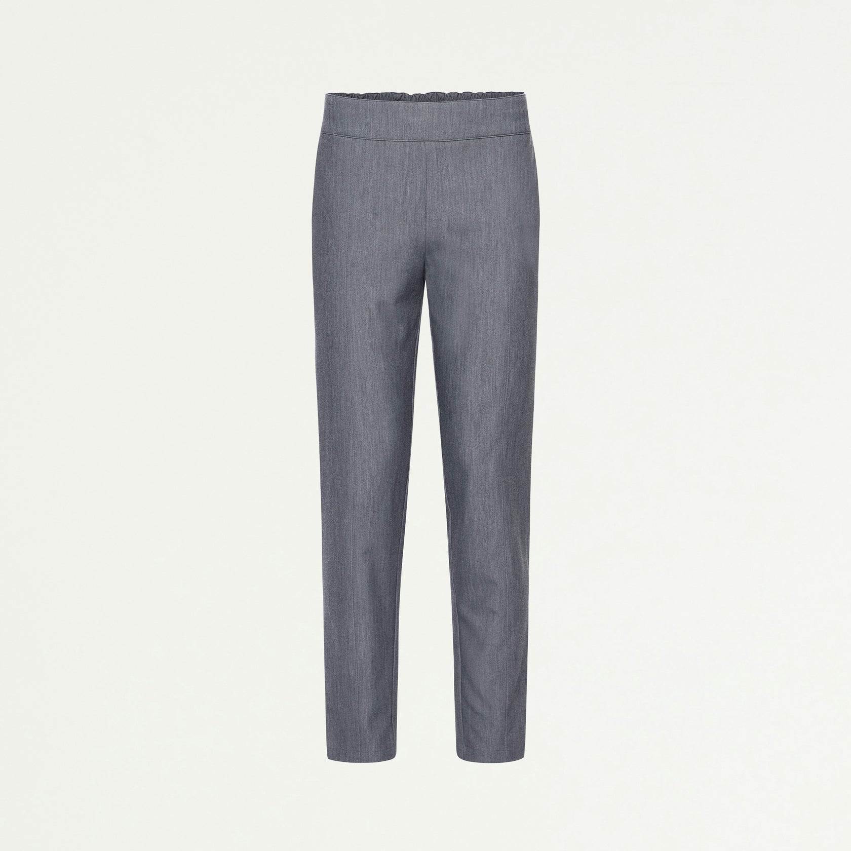 Lio Tapered 5-Pocket Scrub Pant - Heather Gray - WOMEN'S PANTS - Jaanuu