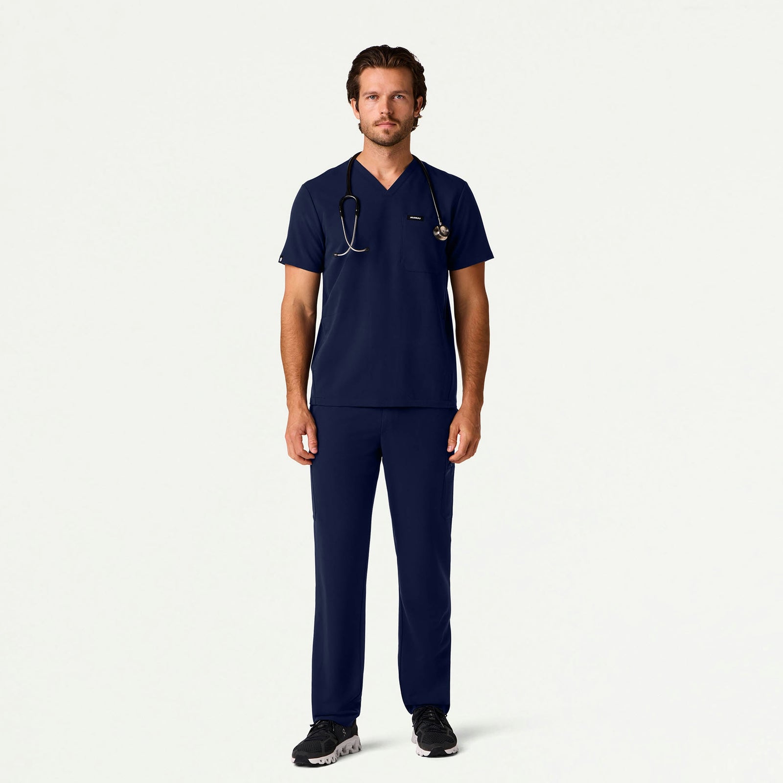 Tyro 8-Pocket Straight-Leg Scrub Pant - Midnight Navy - MEN'S PANTS - Jaanuu