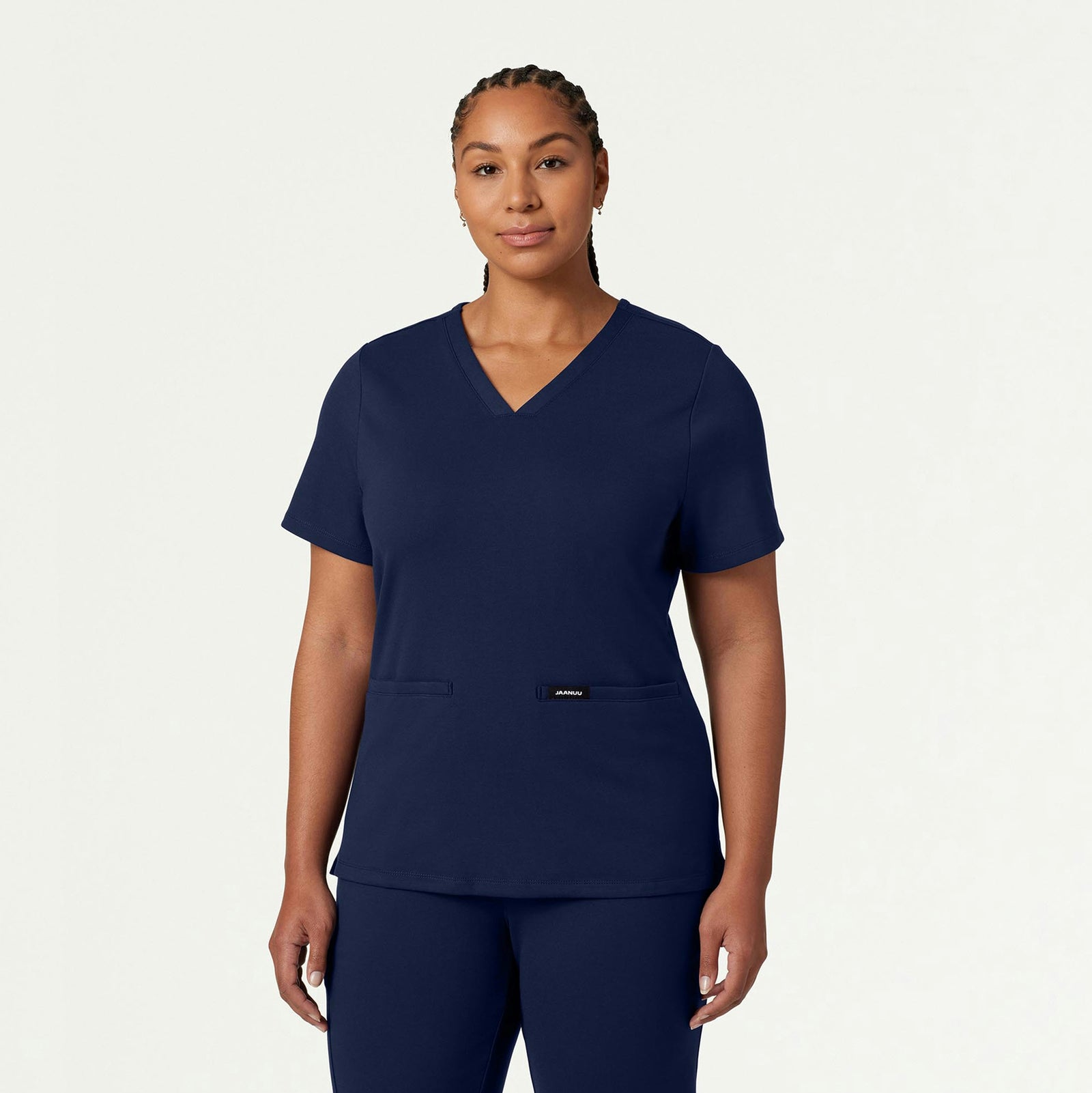 Cesi Slim ULTRAsoft Scrub Top - Midnight Navy - WOMEN'S TOPS - Jaanuu