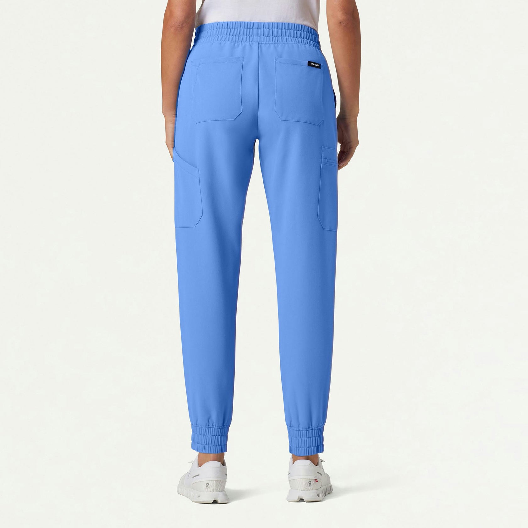 Neo Everyday Cargo Scrub Jogger - Ceil Blue - WOMEN'S PANTS - Jaanuu