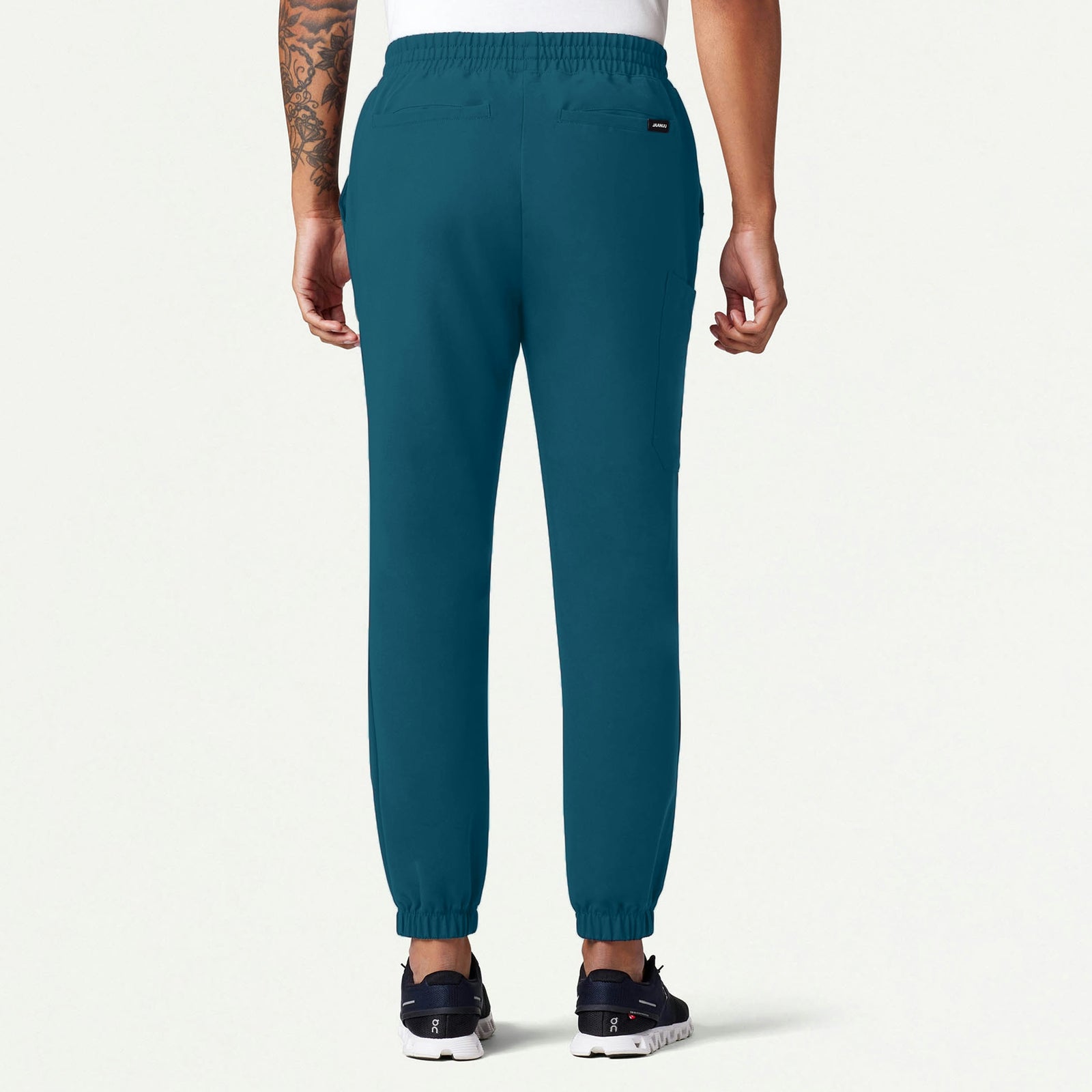 Rhodes Slim Crossover Scrub Jogger - Caribbean Blue - MEN'S PANTS - Jaanuu