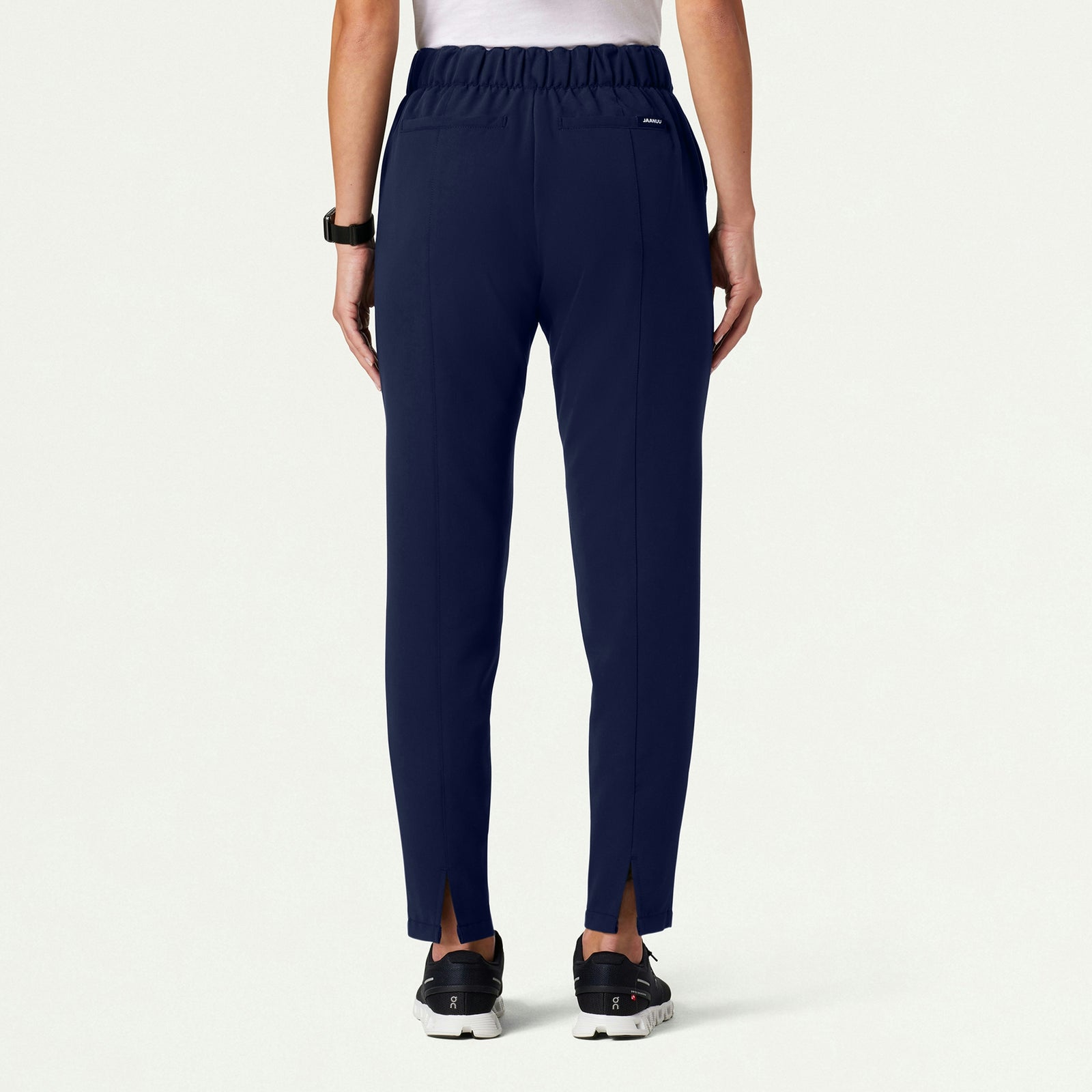 Lio Tapered 5-Pocket Scrub Pant - Midnight Navy - WOMEN'S PANTS - Jaanuu