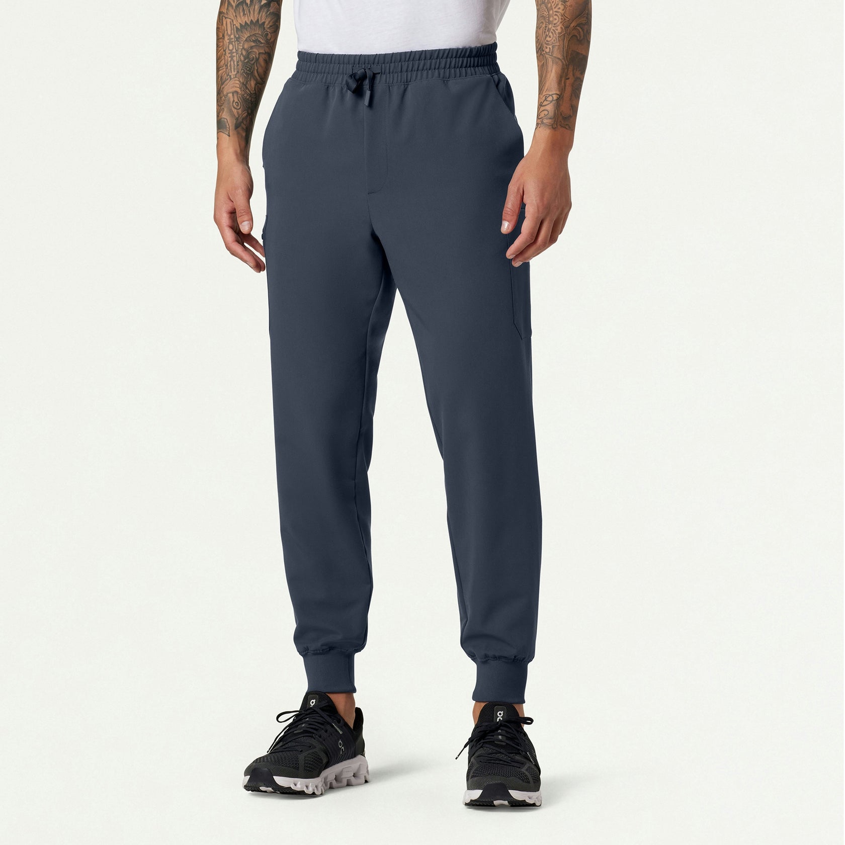 Osmo 8-Pocket Scrub Jogger - Carbon Gray - MEN'S PANTS - Jaanuu