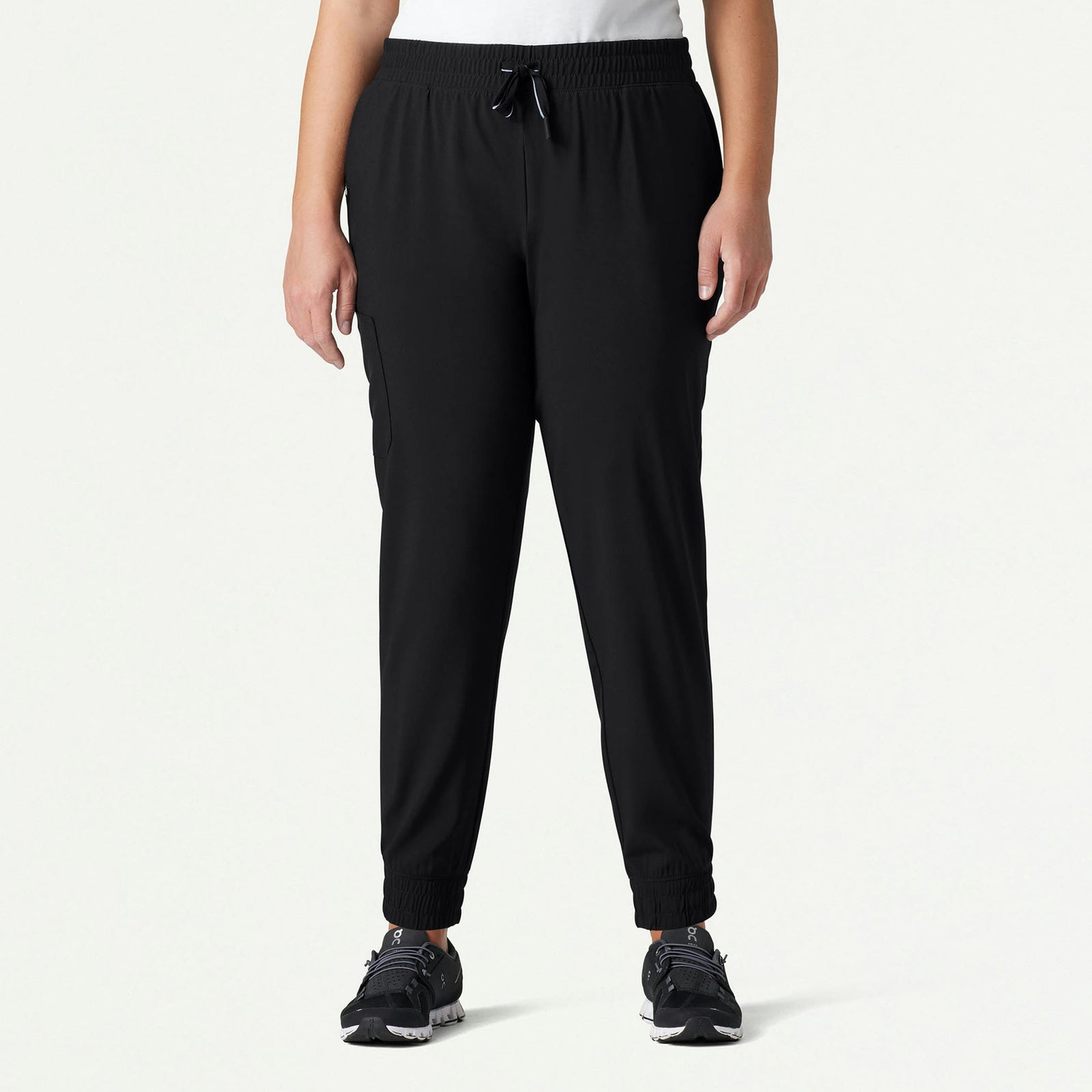 Fiora Slim ULTRAlite Scrub Jogger - Black - WOMEN'S PANTS - Jaanuu