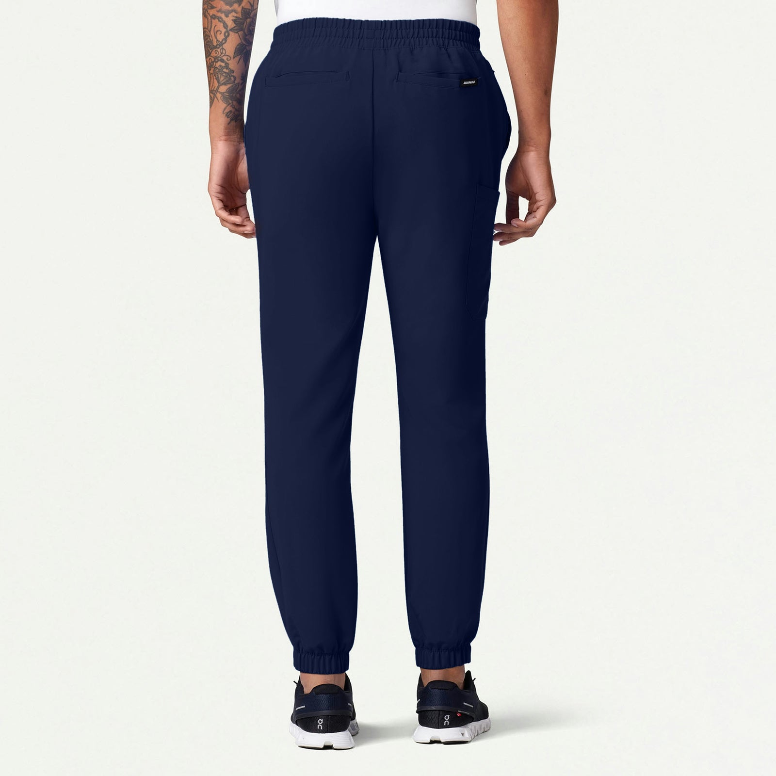 Rhodes Slim Crossover Scrub Jogger - Midnight Navy - MEN'S PANTS - Jaanuu