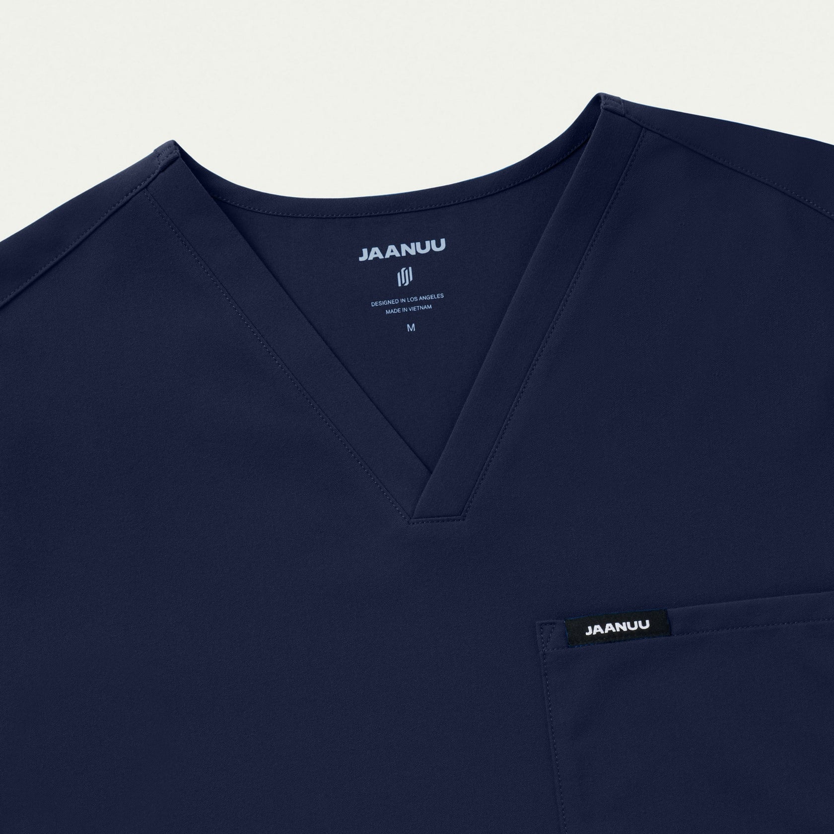 Holmes Slim Everyday 1-Pocket Scrub Top - Midnight Navy - MEN'S TOPS - Jaanuu