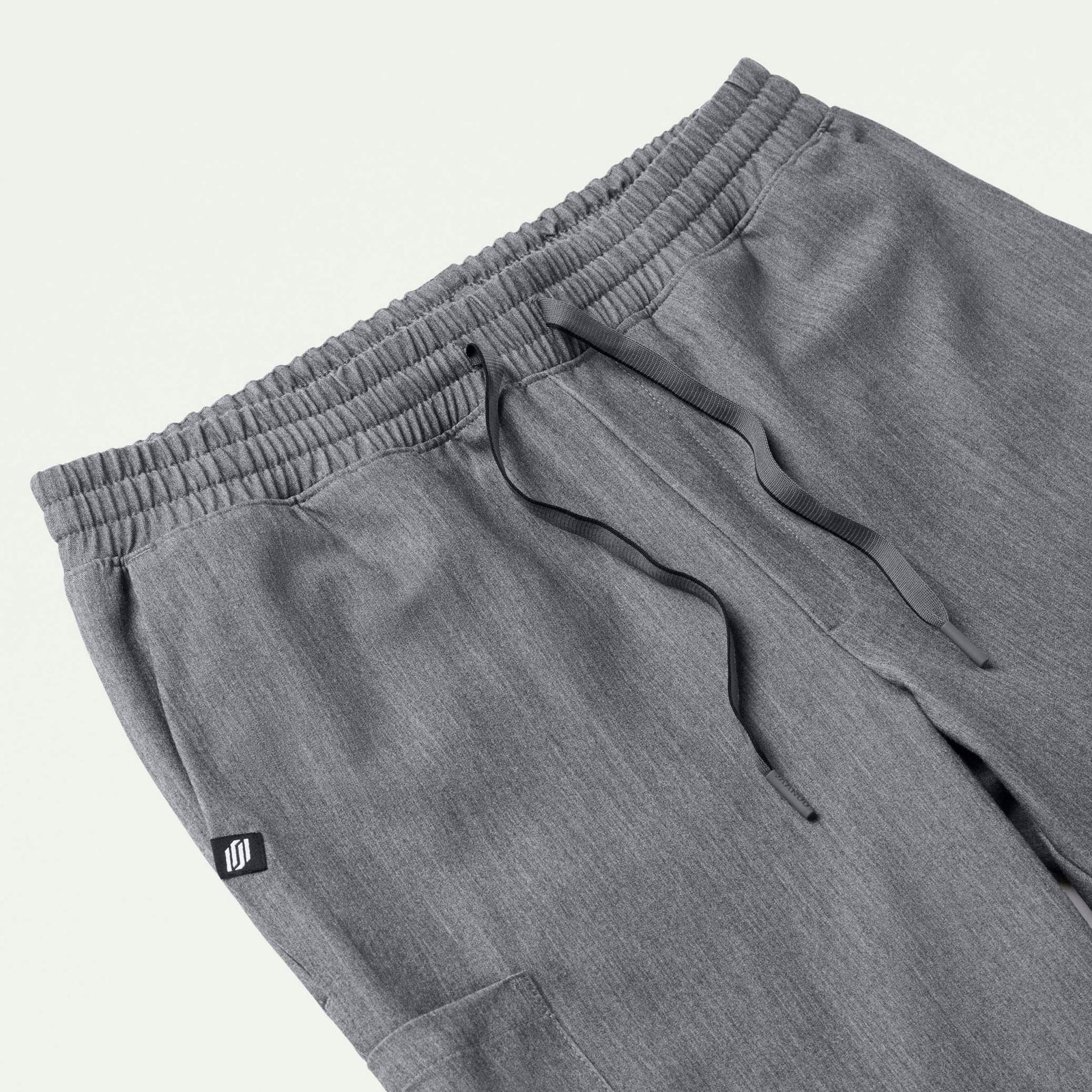 Rhodes Everyday Straight-Leg Scrub Pant - Heather Gray - MEN'S PANTS - Jaanuu