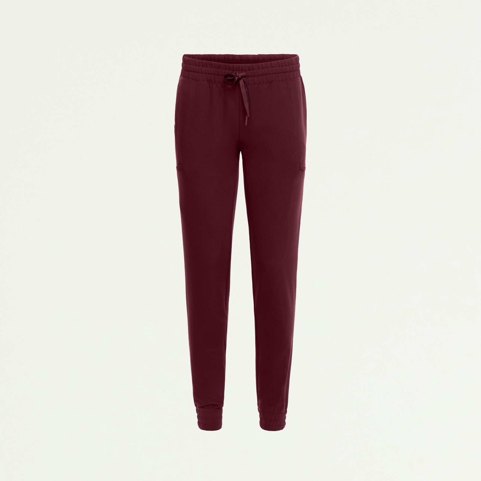 Jace Skinny On-the-Go Scrub Jogger - Burgundy - WOMEN'S PANTS - Jaanuu