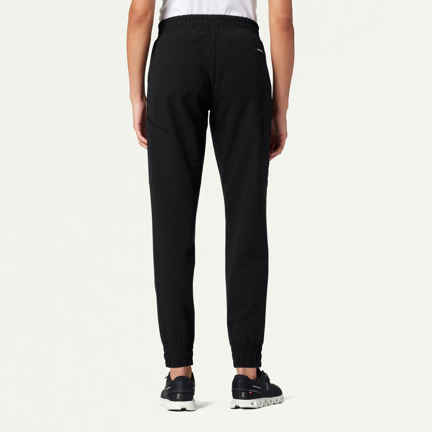 Neo Everyday Cargo Scrub Jogger - Black - WOMEN'S PANTS - Jaanuu