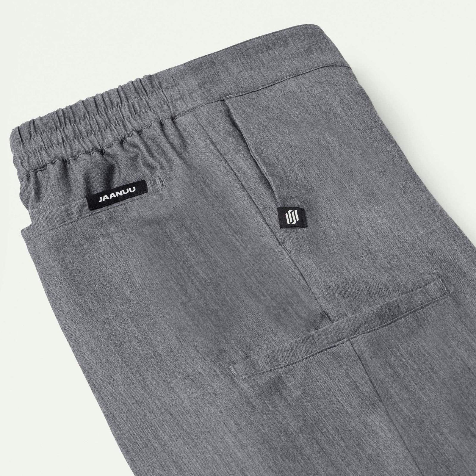 Rubin Tapered 7-Pocket Scrub Pant - Heather Gray - MEN'S PANTS - Jaanuu